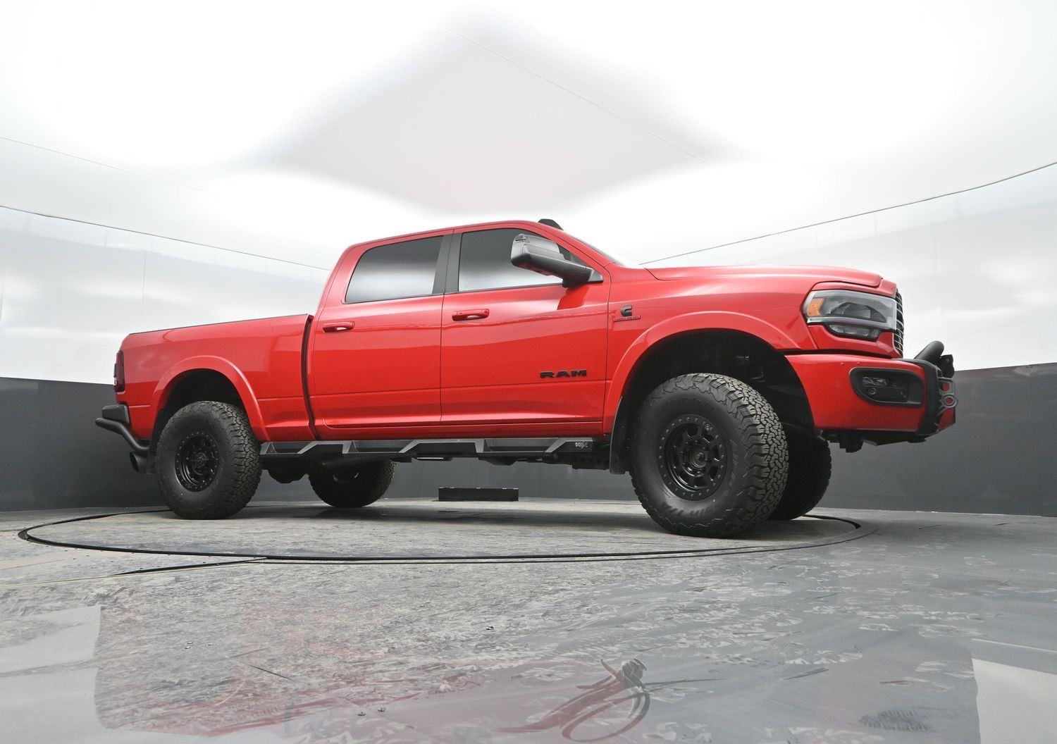 Used 2021 Flame Red Clearcoat Ram Laramie image 39