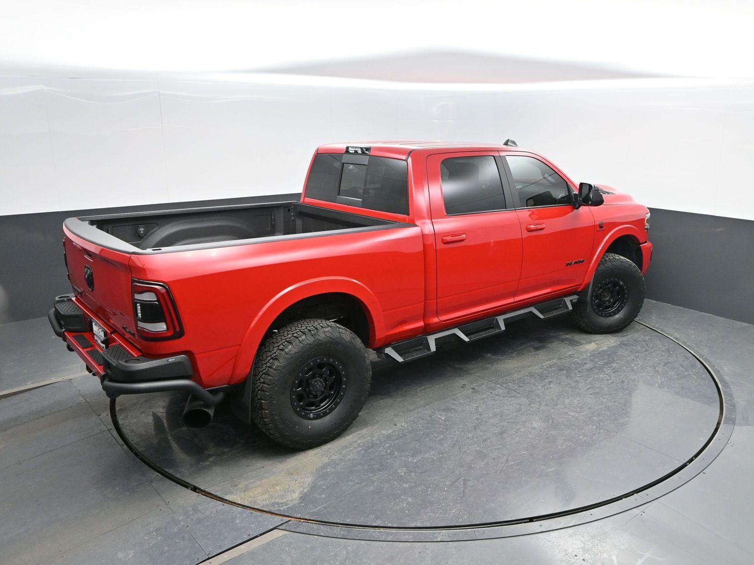 Used 2021 Flame Red Clearcoat Ram Laramie image 42