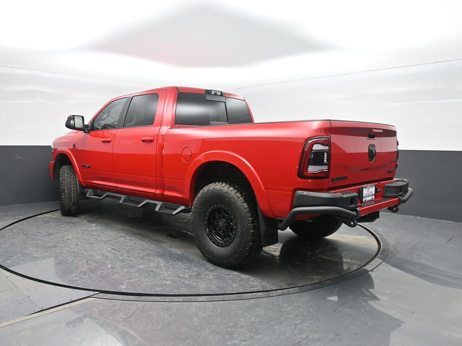 Used 2021 Flame Red Clearcoat Ram Laramie image 47