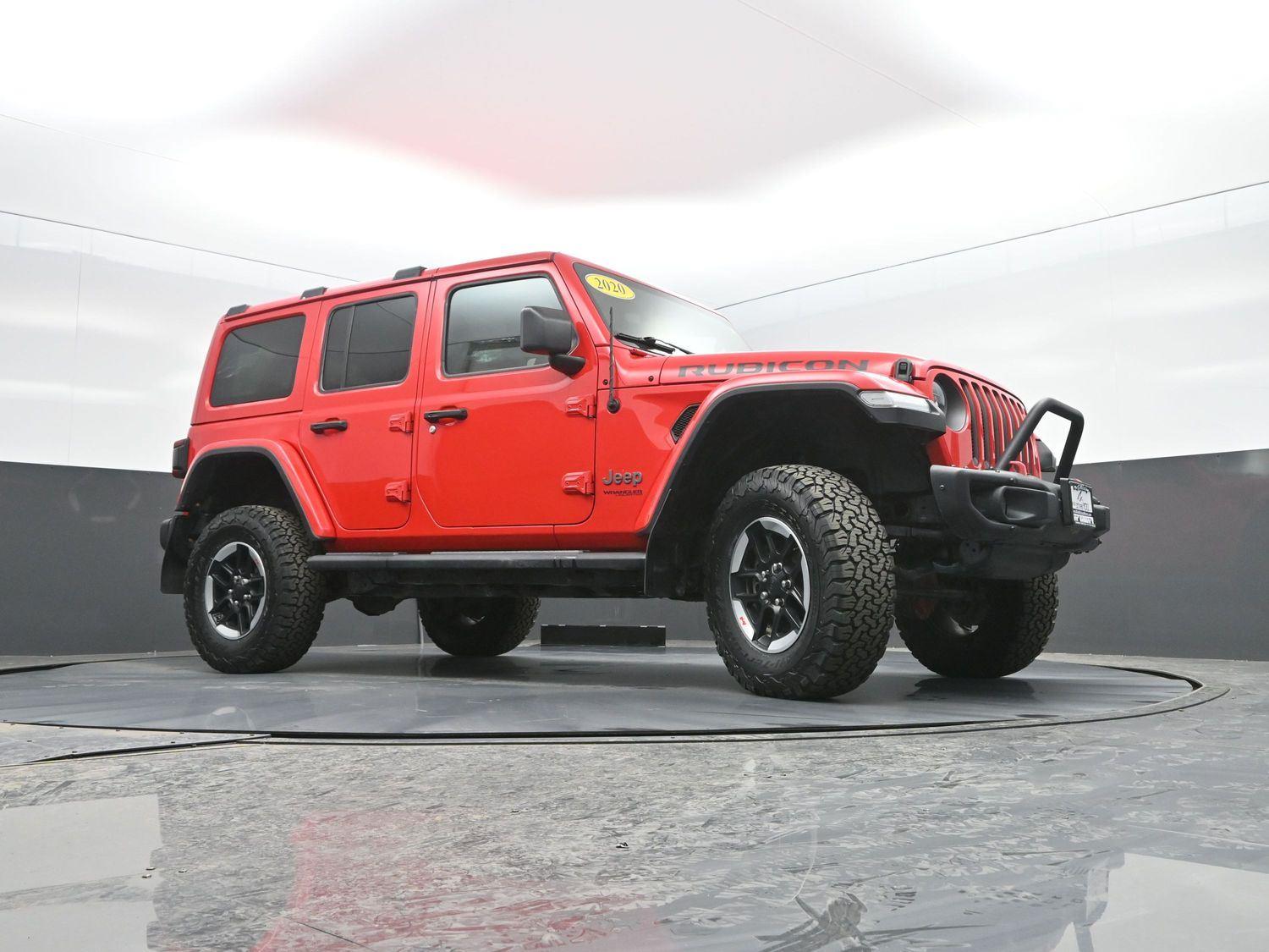Used 2020 Firecracker Red Clearcoat Jeep Rubicon image 32