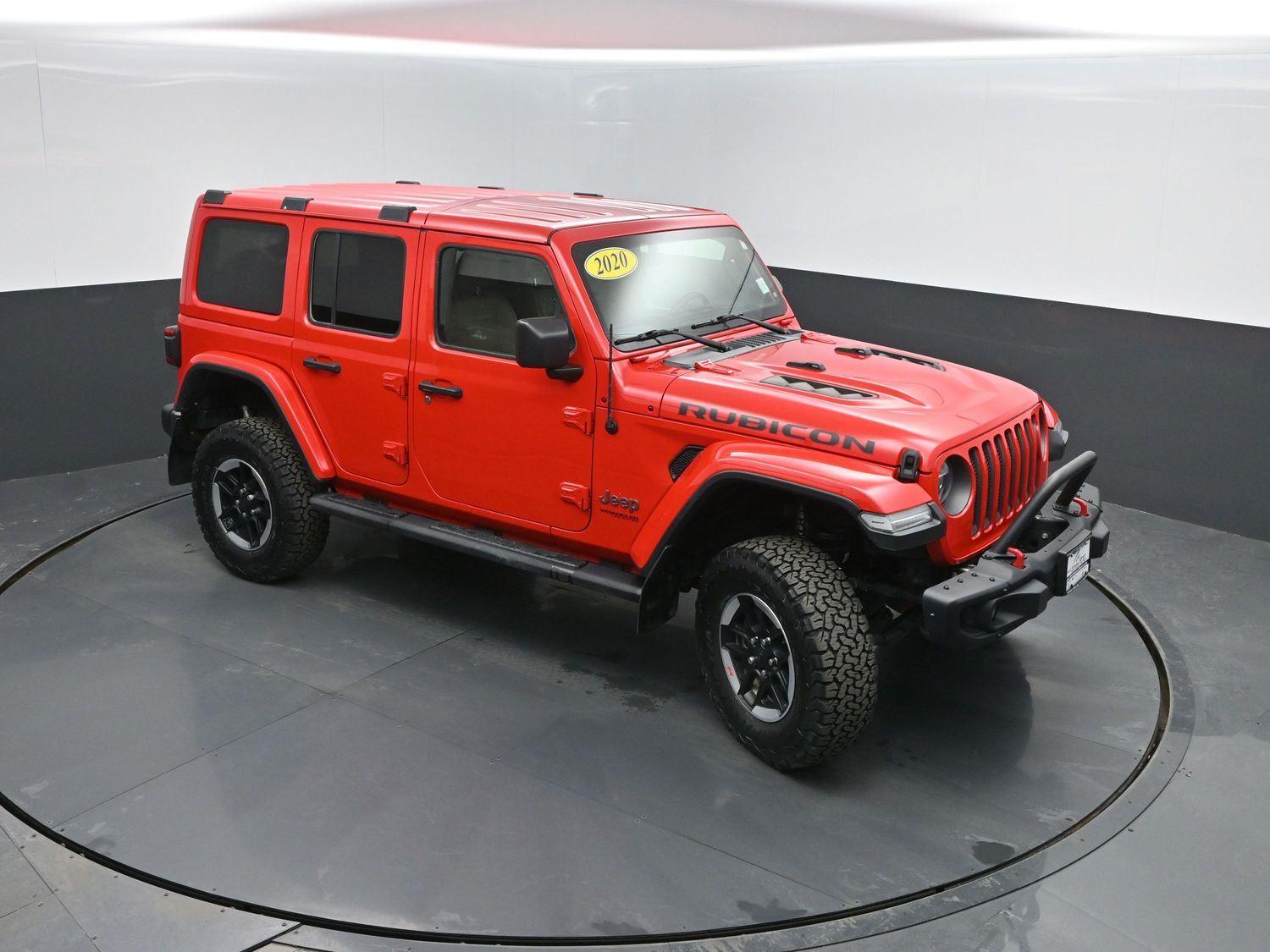 Used 2020 Firecracker Red Clearcoat Jeep Rubicon image 36