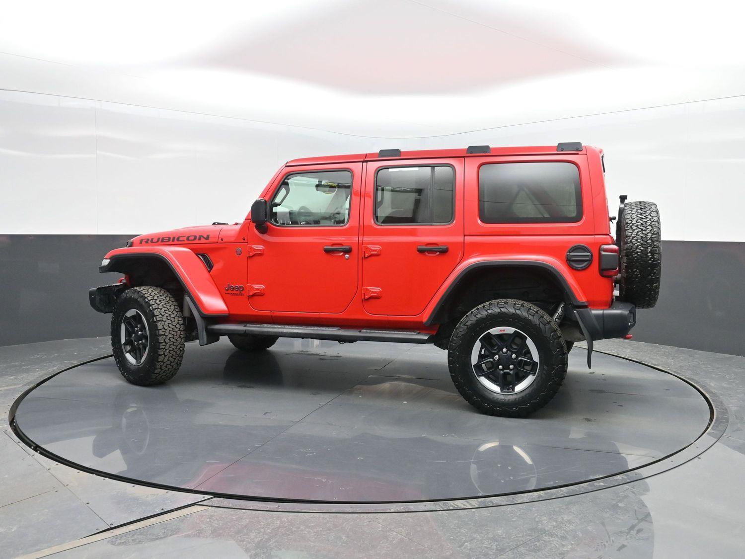 Used 2020 Firecracker Red Clearcoat Jeep Rubicon image 37