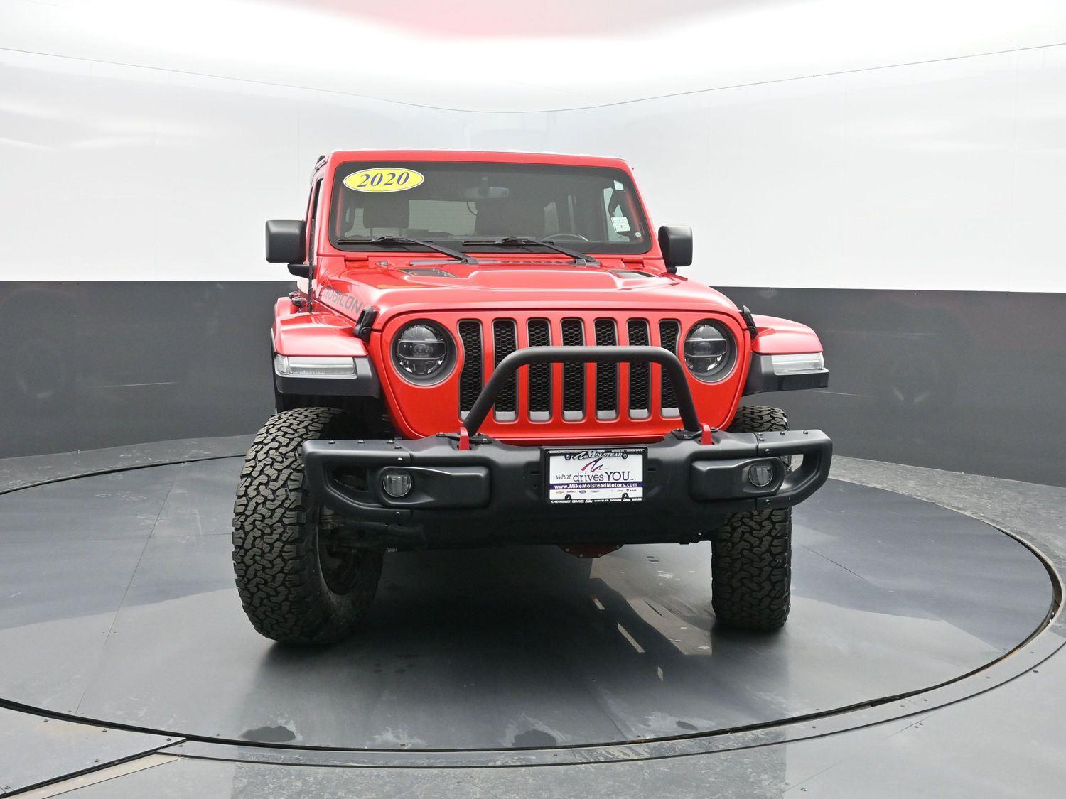 Used 2020 Firecracker Red Clearcoat Jeep Rubicon image 39