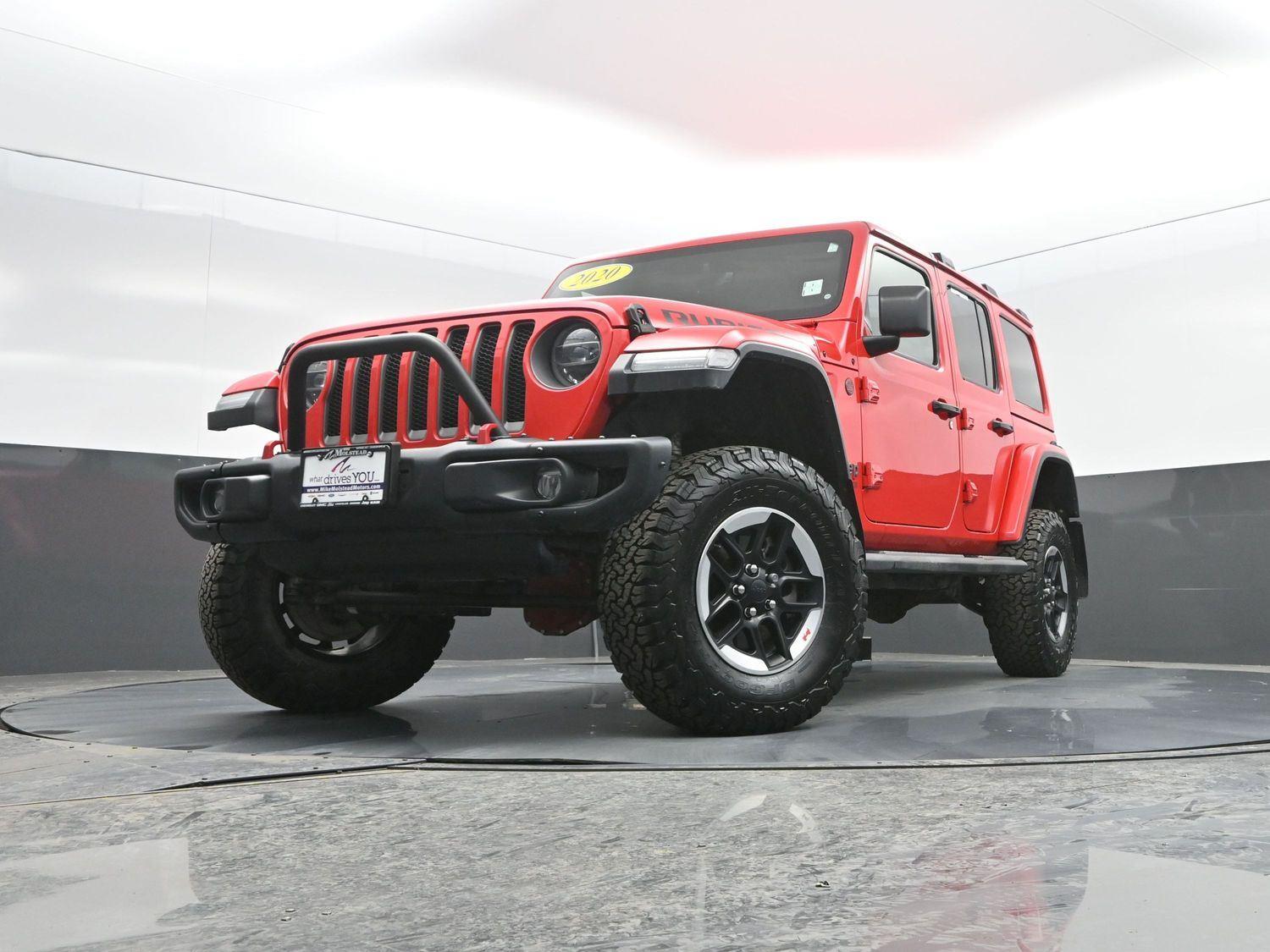 Used 2020 Firecracker Red Clearcoat Jeep Rubicon image 41