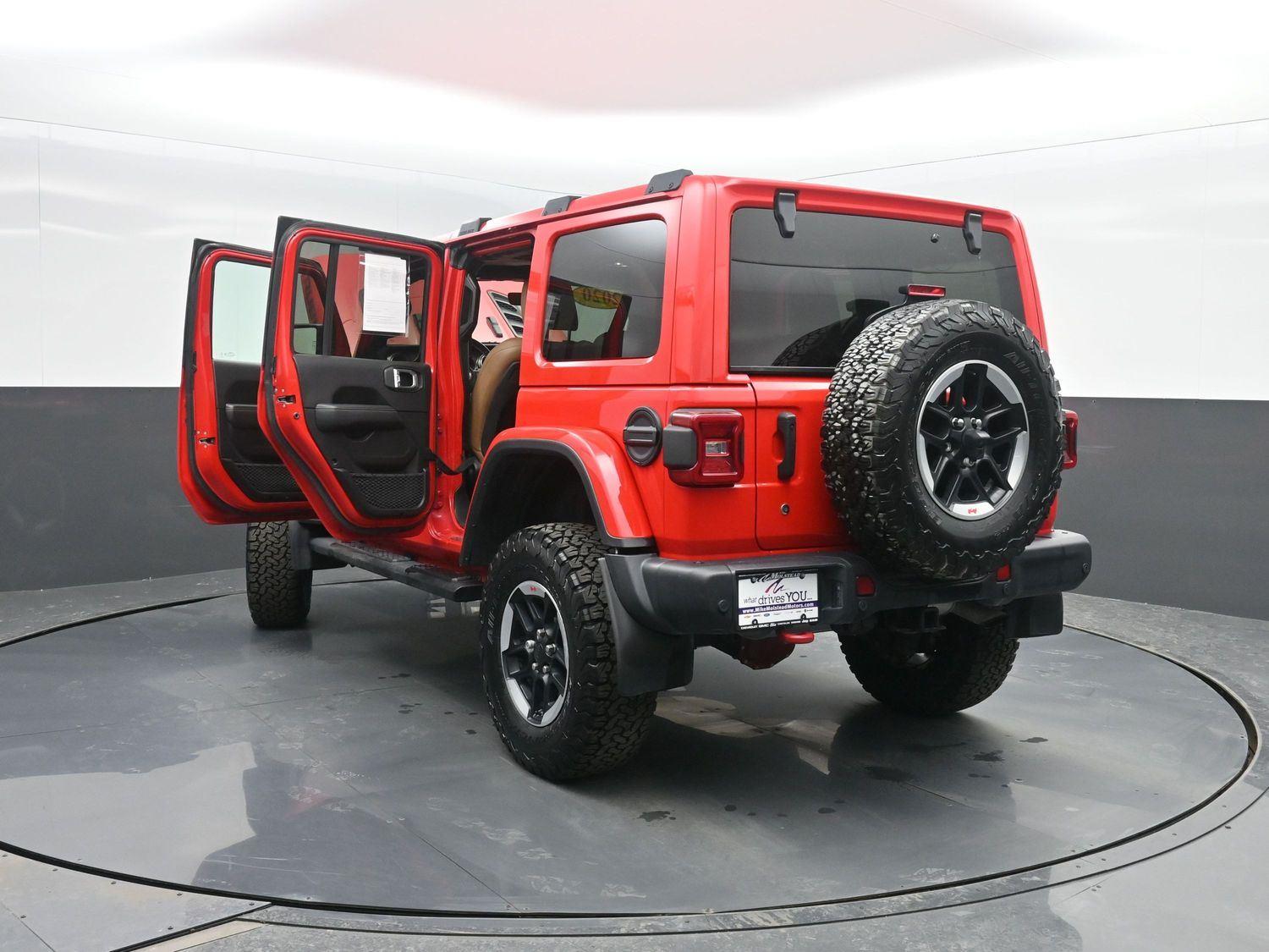Used 2020 Firecracker Red Clearcoat Jeep Rubicon image 43
