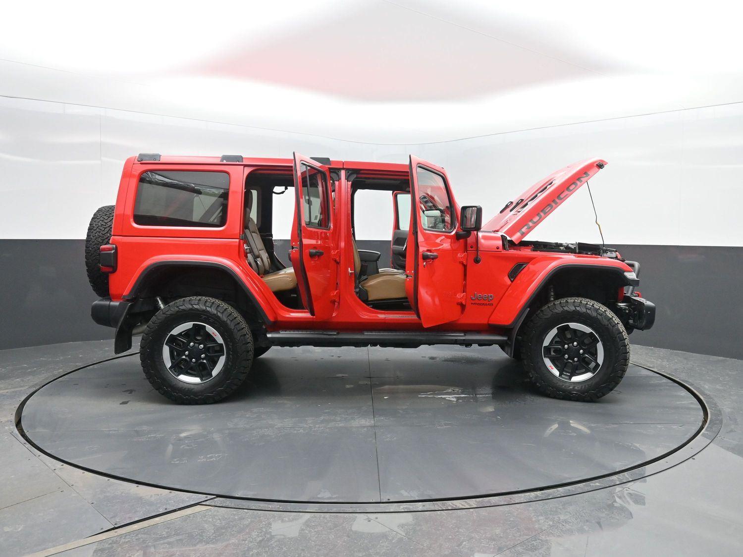 Used 2020 Firecracker Red Clearcoat Jeep Rubicon image 44