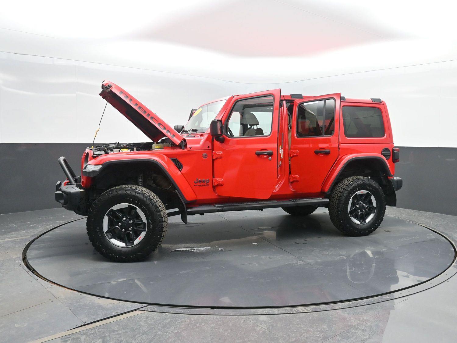 Used 2020 Firecracker Red Clearcoat Jeep Rubicon image 45