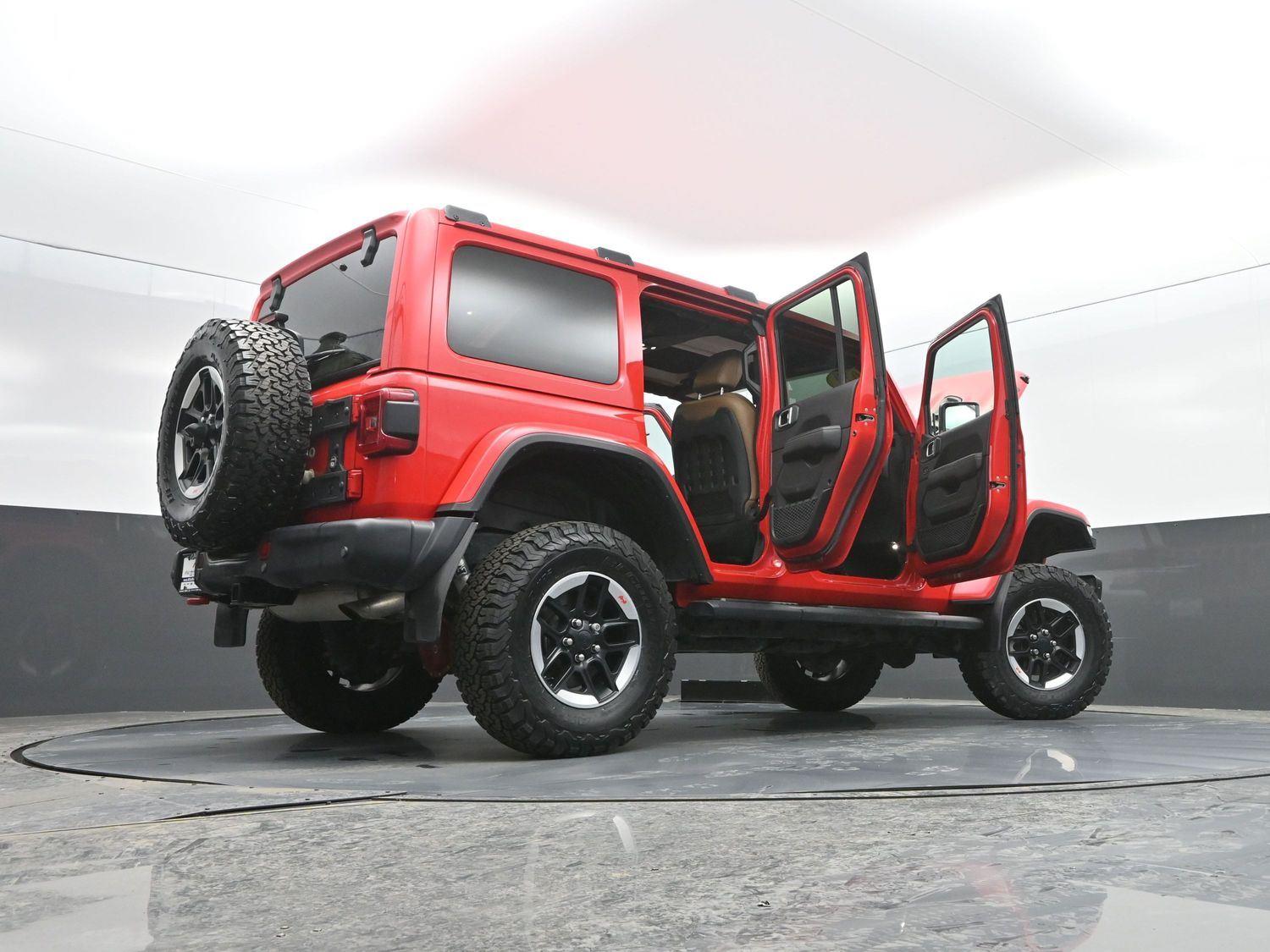 Used 2020 Firecracker Red Clearcoat Jeep Rubicon image 46