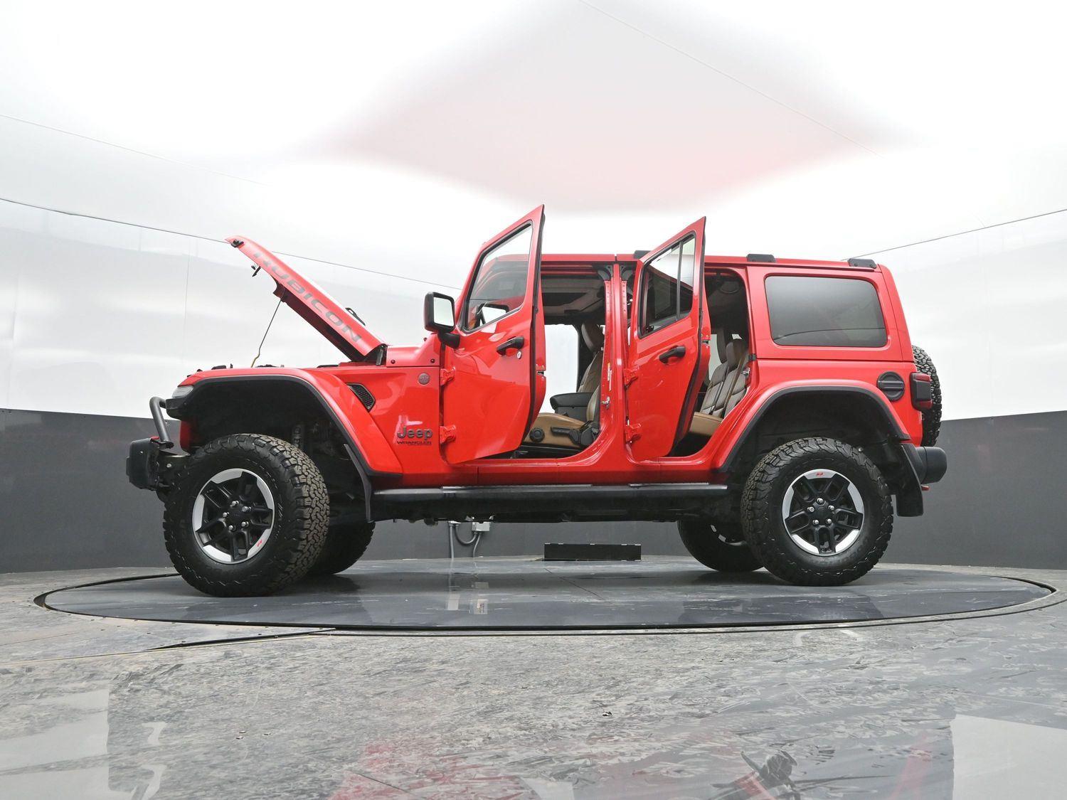 Used 2020 Firecracker Red Clearcoat Jeep Rubicon image 47