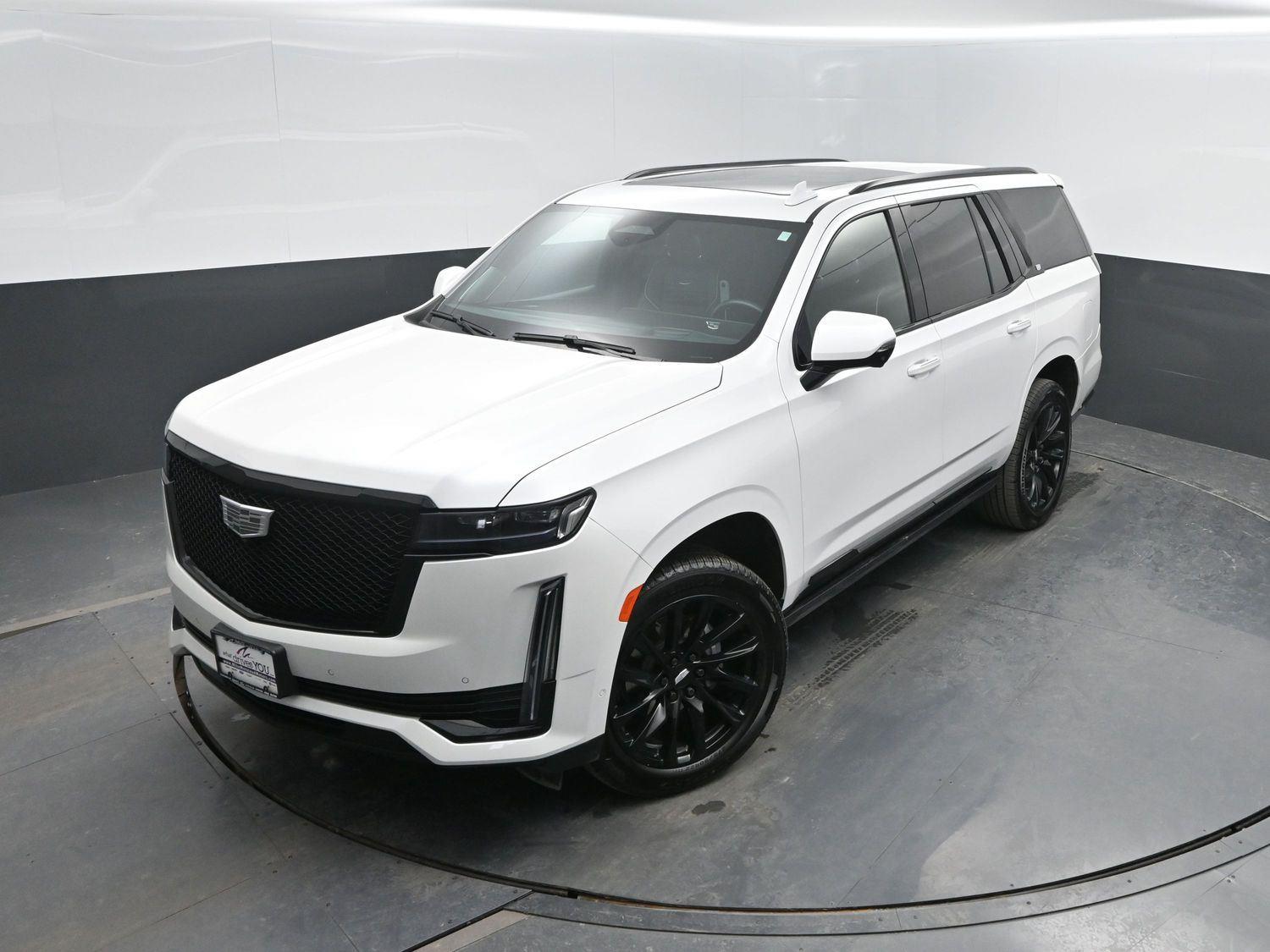 Used 2023 Crystal White Tricoat Cadillac 4WD Sport Platinum image 43