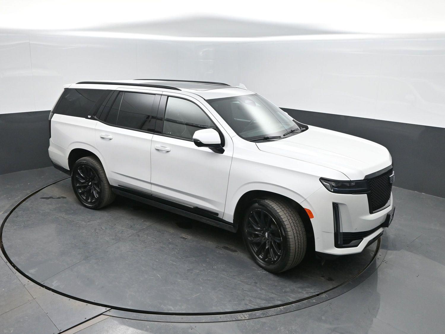 Used 2023 Crystal White Tricoat Cadillac 4WD Sport Platinum image 46