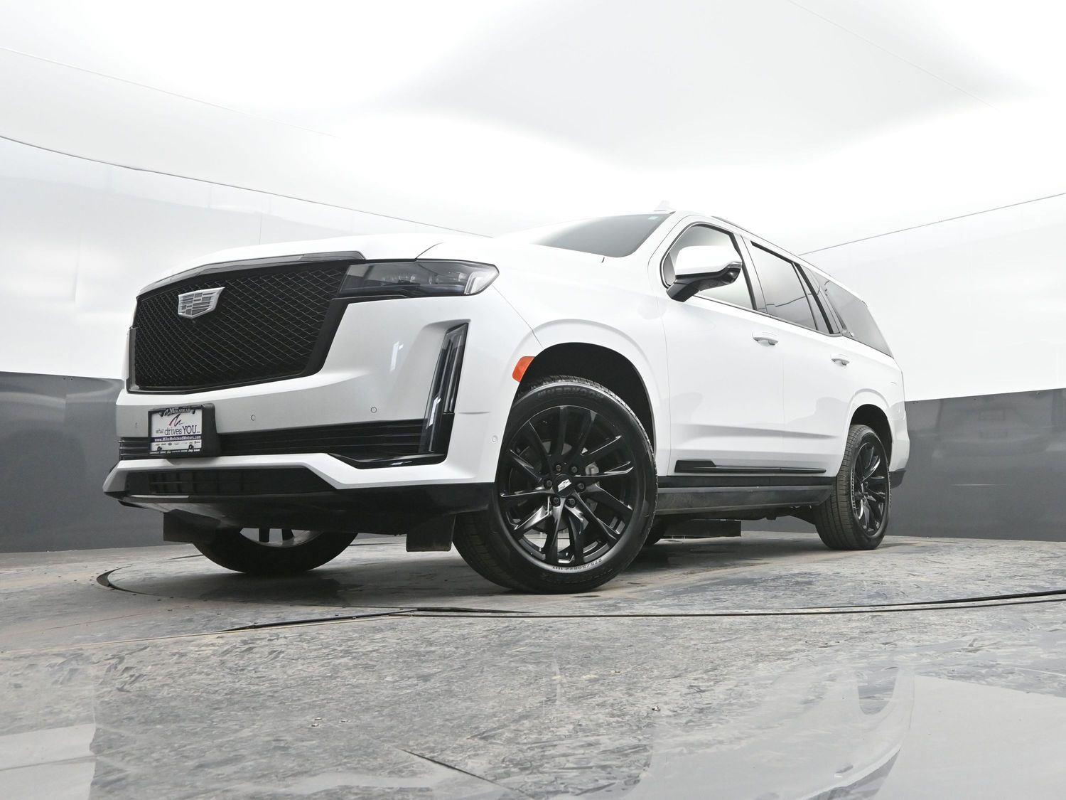 Used 2023 Crystal White Tricoat Cadillac 4WD Sport Platinum image 51