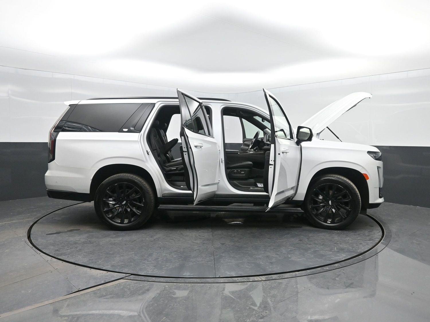 Used 2023 Crystal White Tricoat Cadillac 4WD Sport Platinum image 54