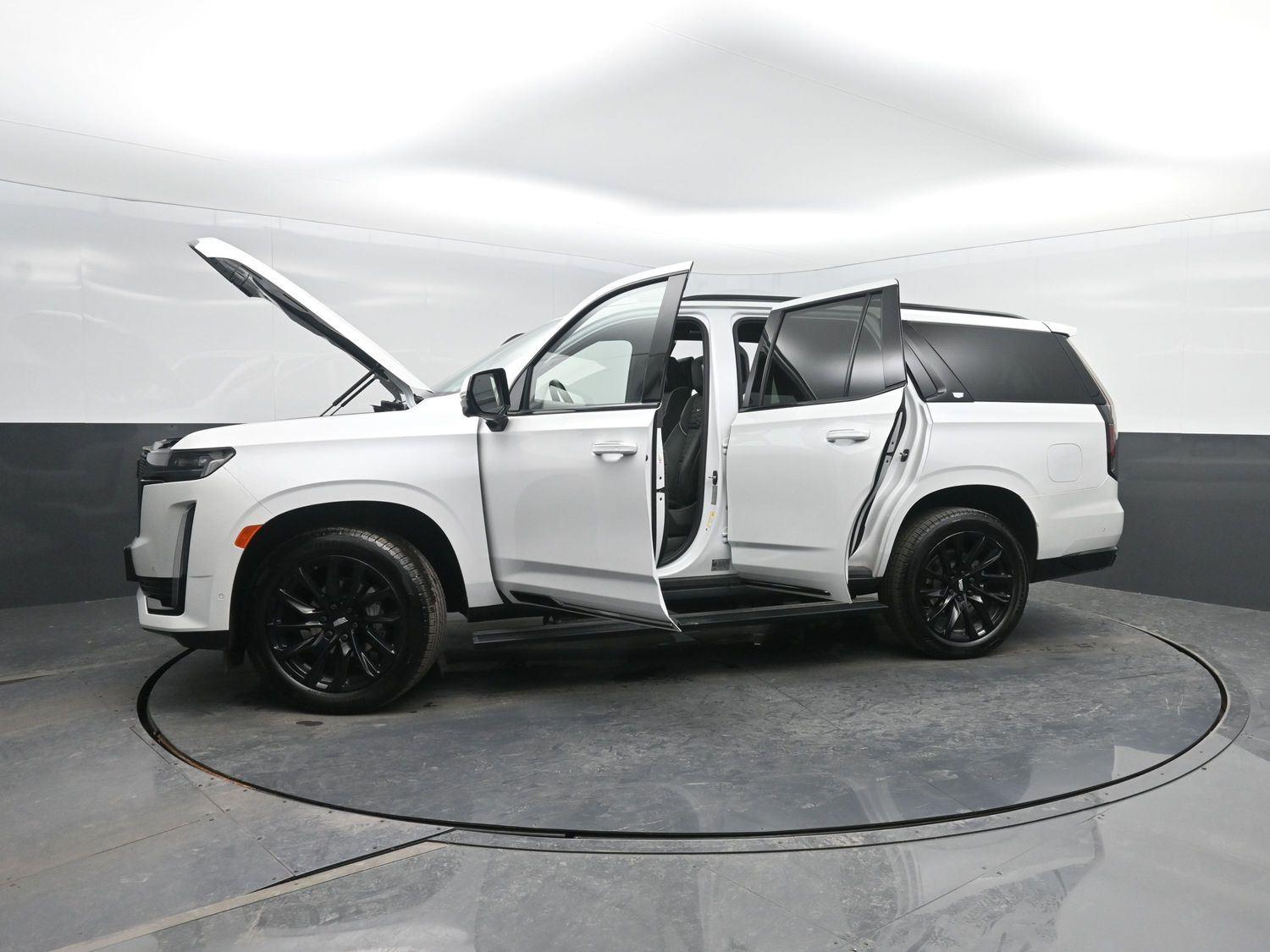 Used 2023 Crystal White Tricoat Cadillac 4WD Sport Platinum image 55