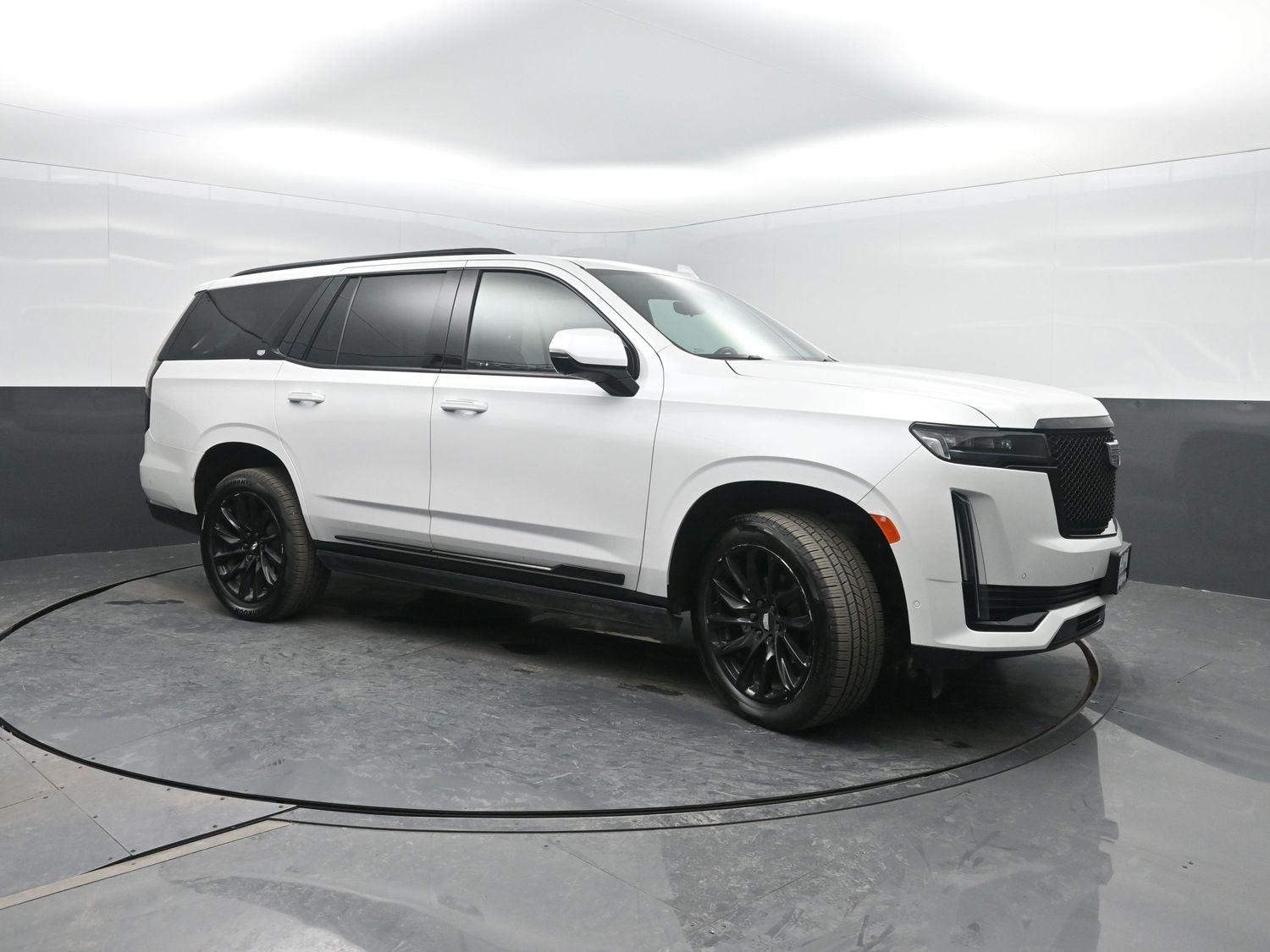 Used 2023 Crystal White Tricoat Cadillac 4WD Sport Platinum image 4