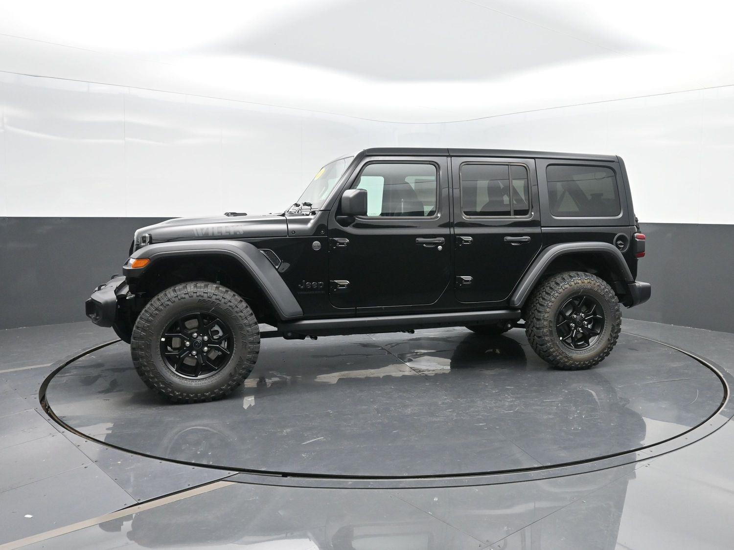 Used 2026 Black Clearcoat Jeep Willys image 38