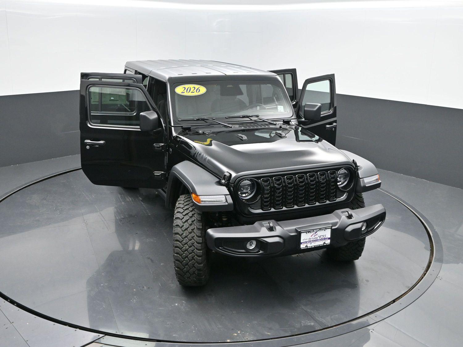 Used 2026 Black Clearcoat Jeep Willys image 42
