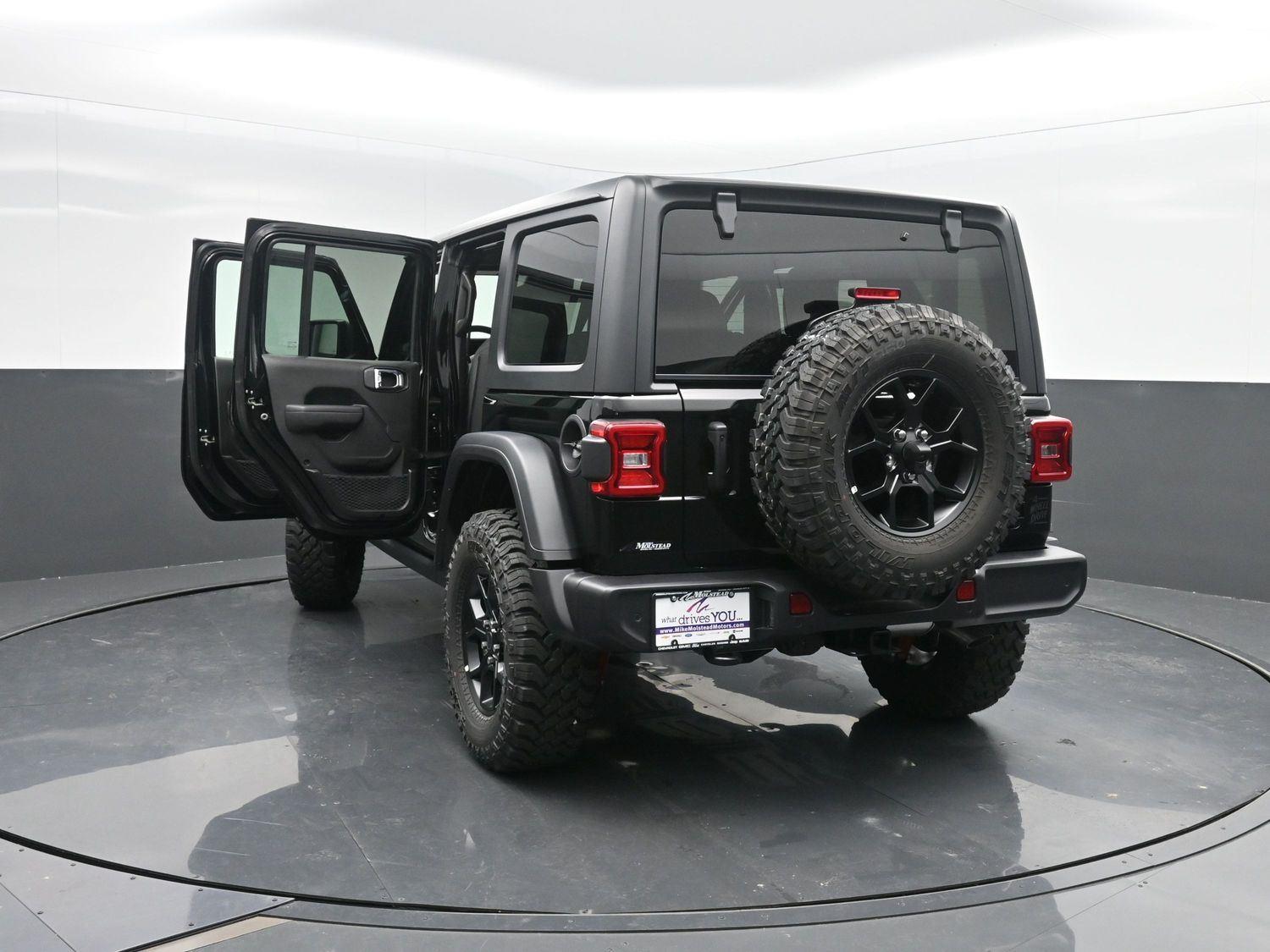 Used 2026 Black Clearcoat Jeep Willys image 43