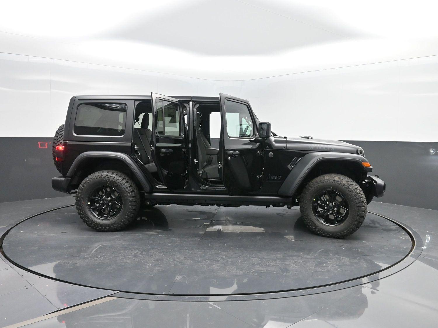 Used 2026 Black Clearcoat Jeep Willys image 44