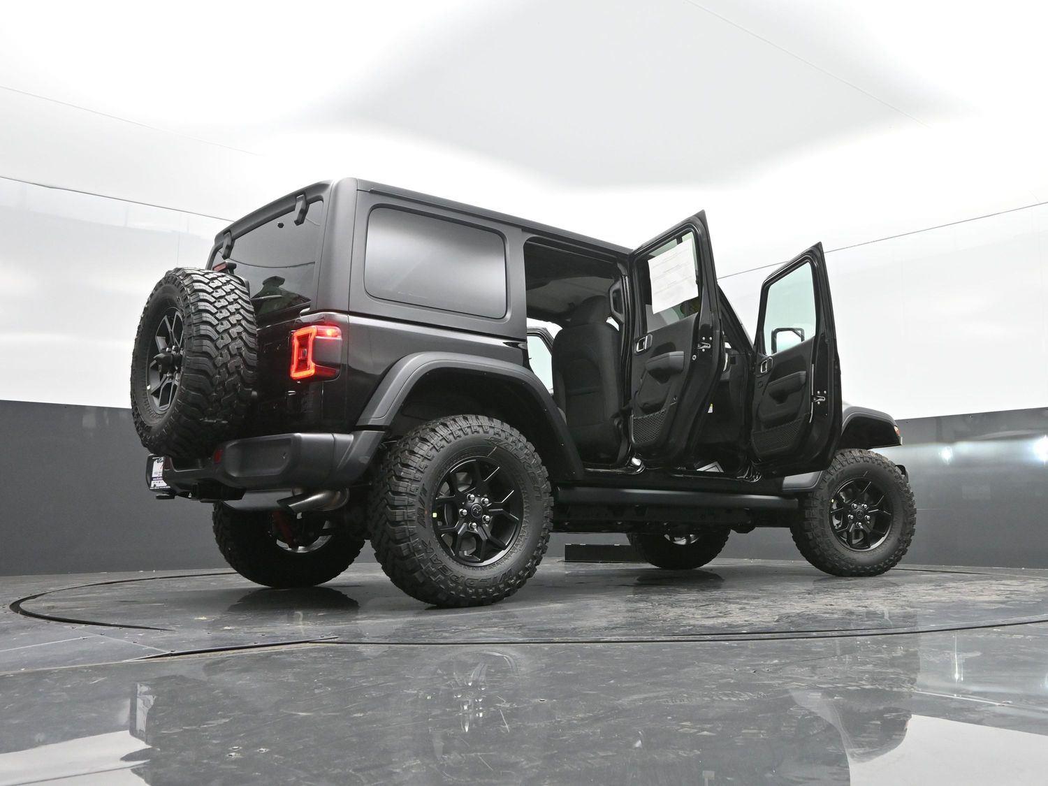 Used 2026 Black Clearcoat Jeep Willys image 46