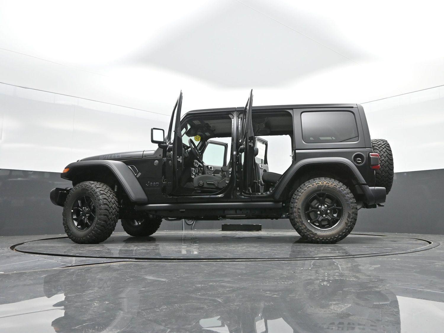 Used 2026 Black Clearcoat Jeep Willys image 47