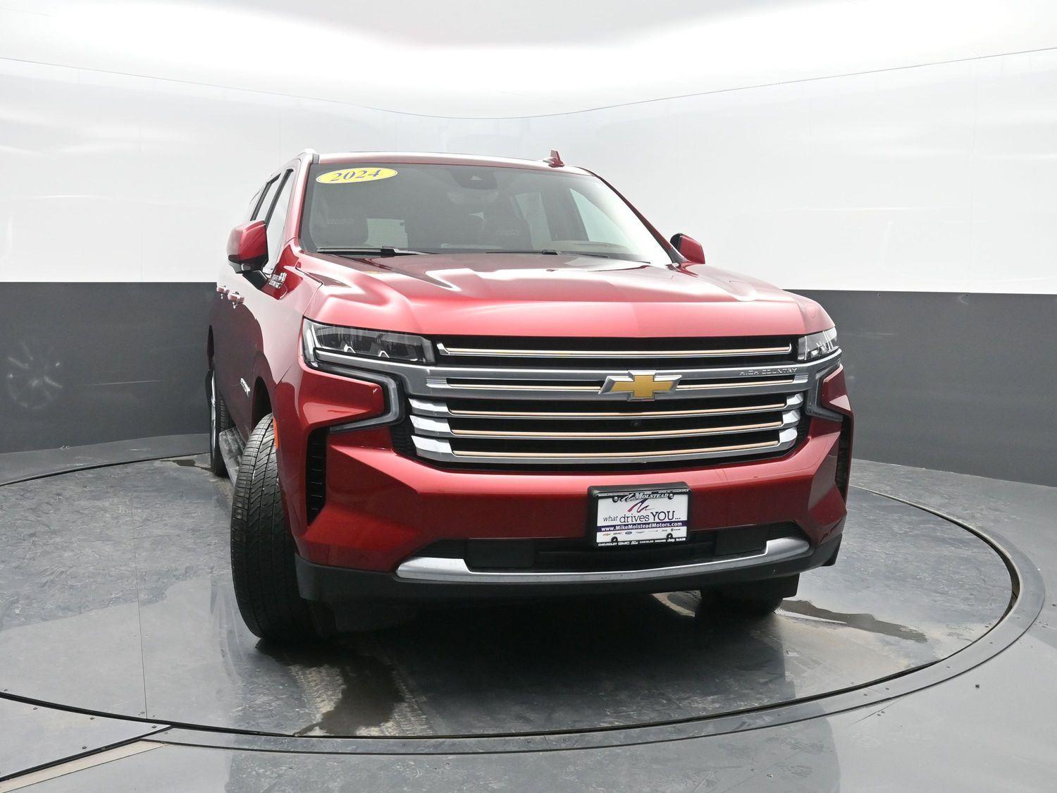 Used 2024 Radiant Red Tintcoat Chevrolet High Country image 48