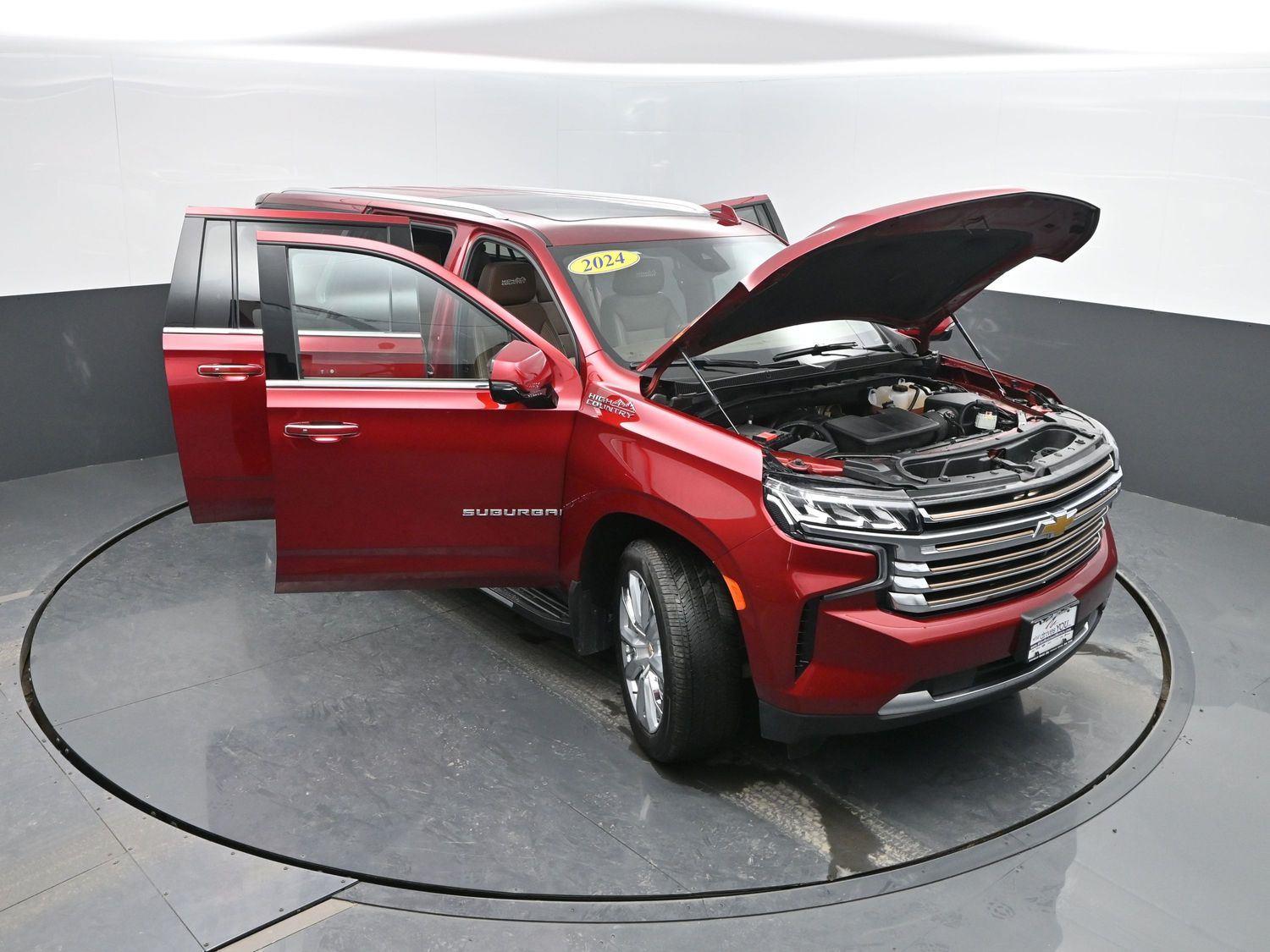 Used 2024 Radiant Red Tintcoat Chevrolet High Country image 51