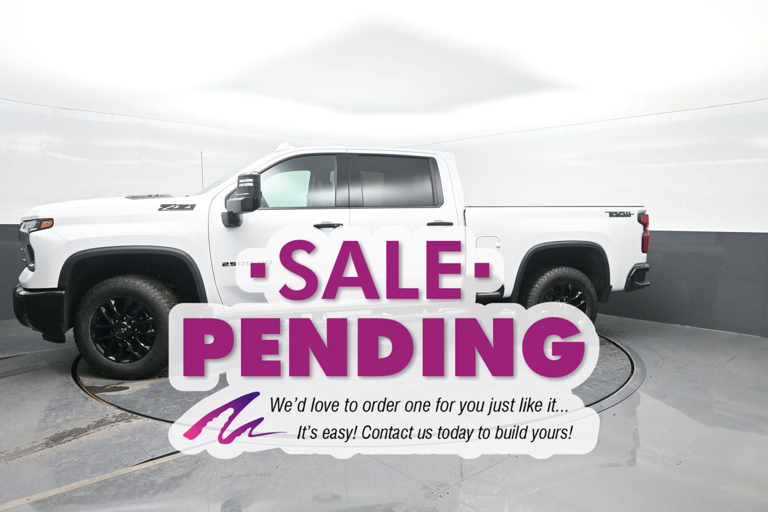 Summit White 2026 Chevrolet Silverado 2500HD LTZ Crew Cab 4WD Pickup Truck Four-Wheel Drive Automatic