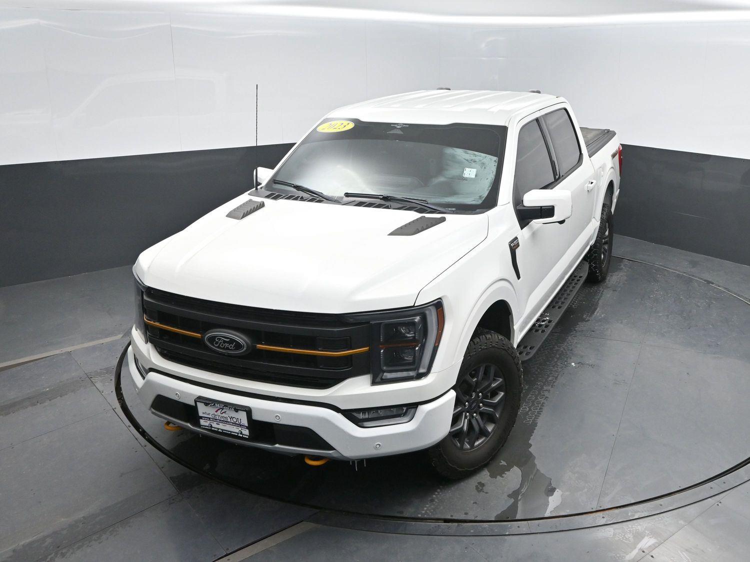 Used 2023 Star White Metallic Tri-Coat Ford Tremor image 43
