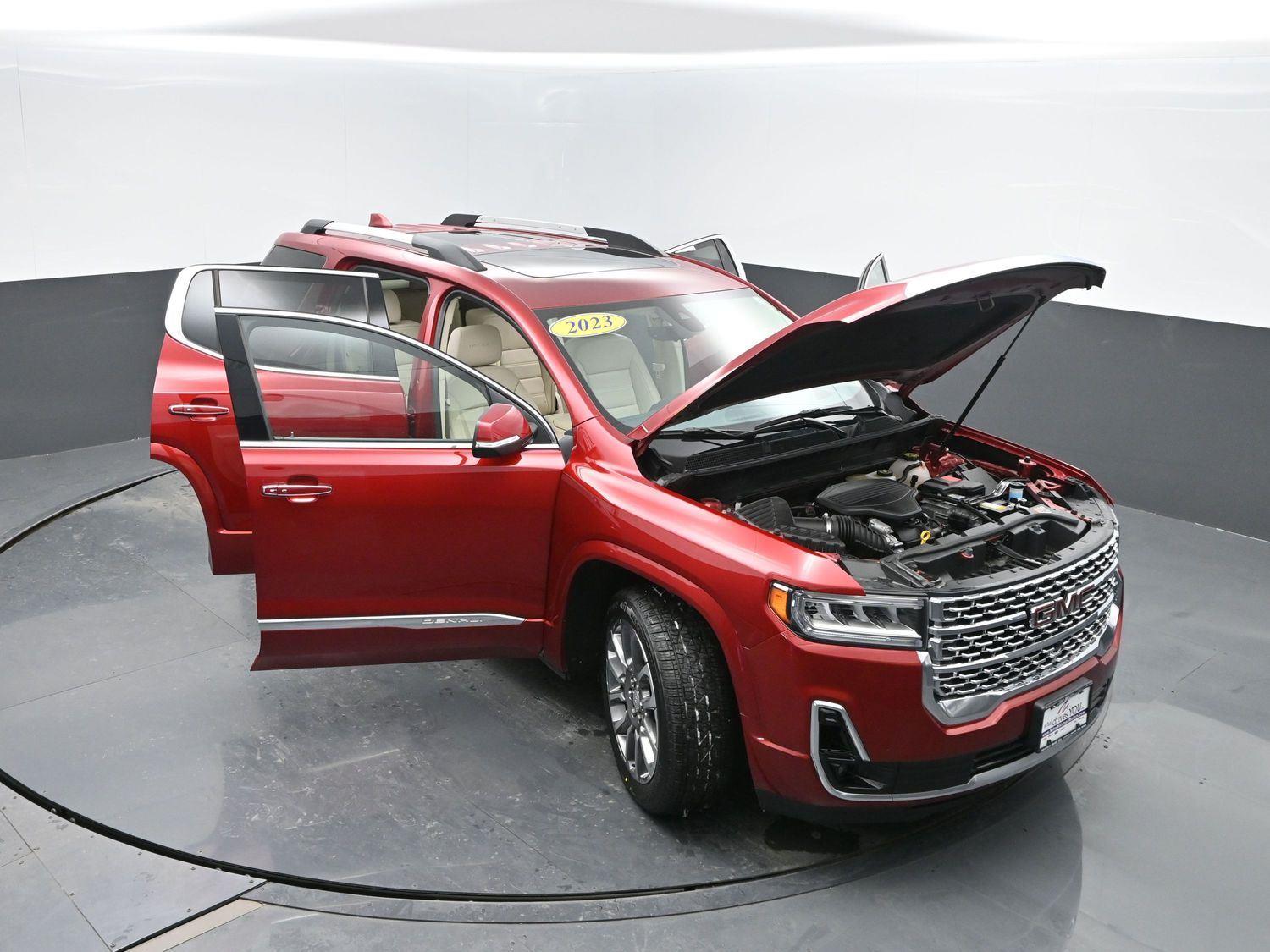 Used 2023 Volcanic Red Tintcoat GMC Denali image 51