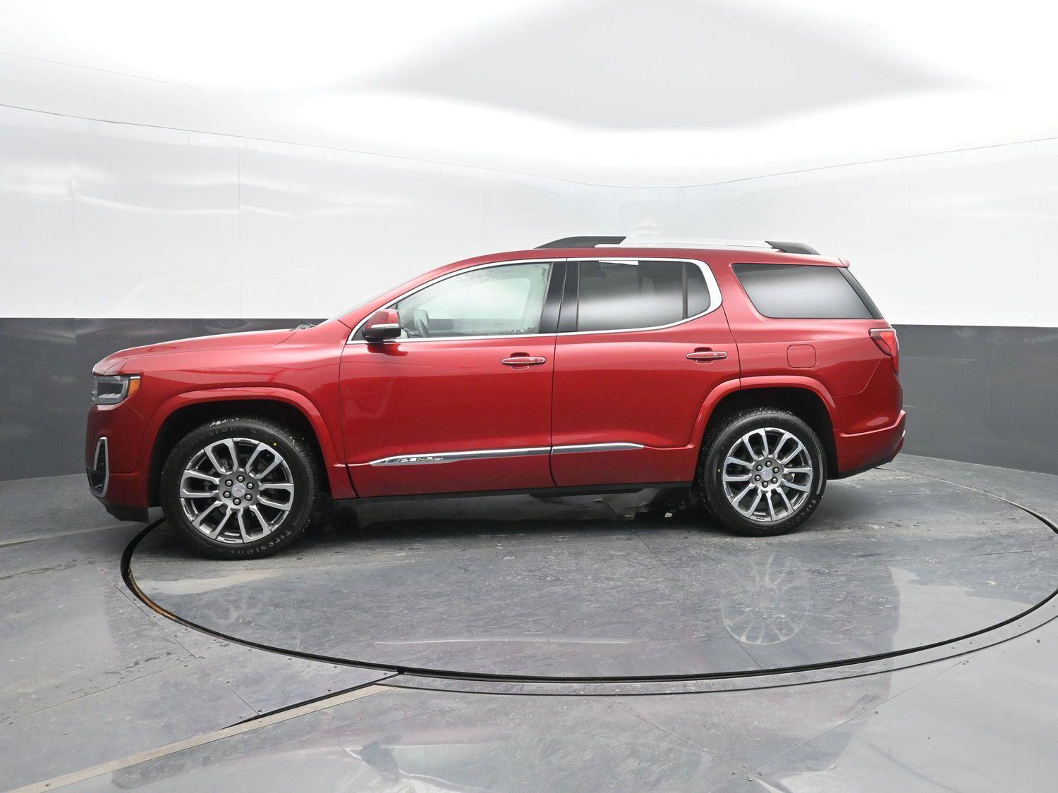Volcanic Red Tintcoat 2023 GMC Acadia Denali AWD SUV / Crossover Four-Wheel Drive 9-Speed Automatic