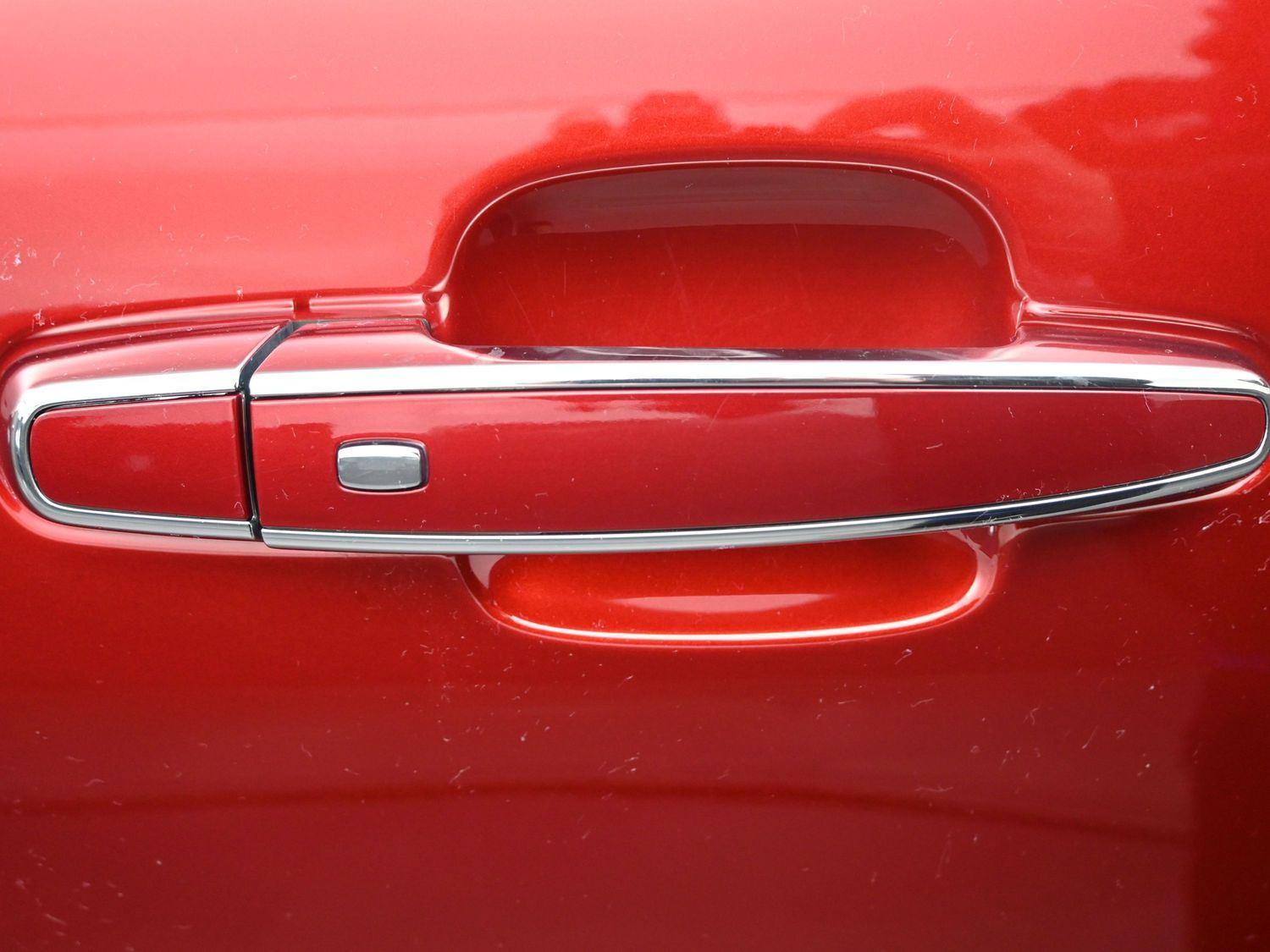 Used 2023 Volcanic Red Tintcoat GMC Denali image 7