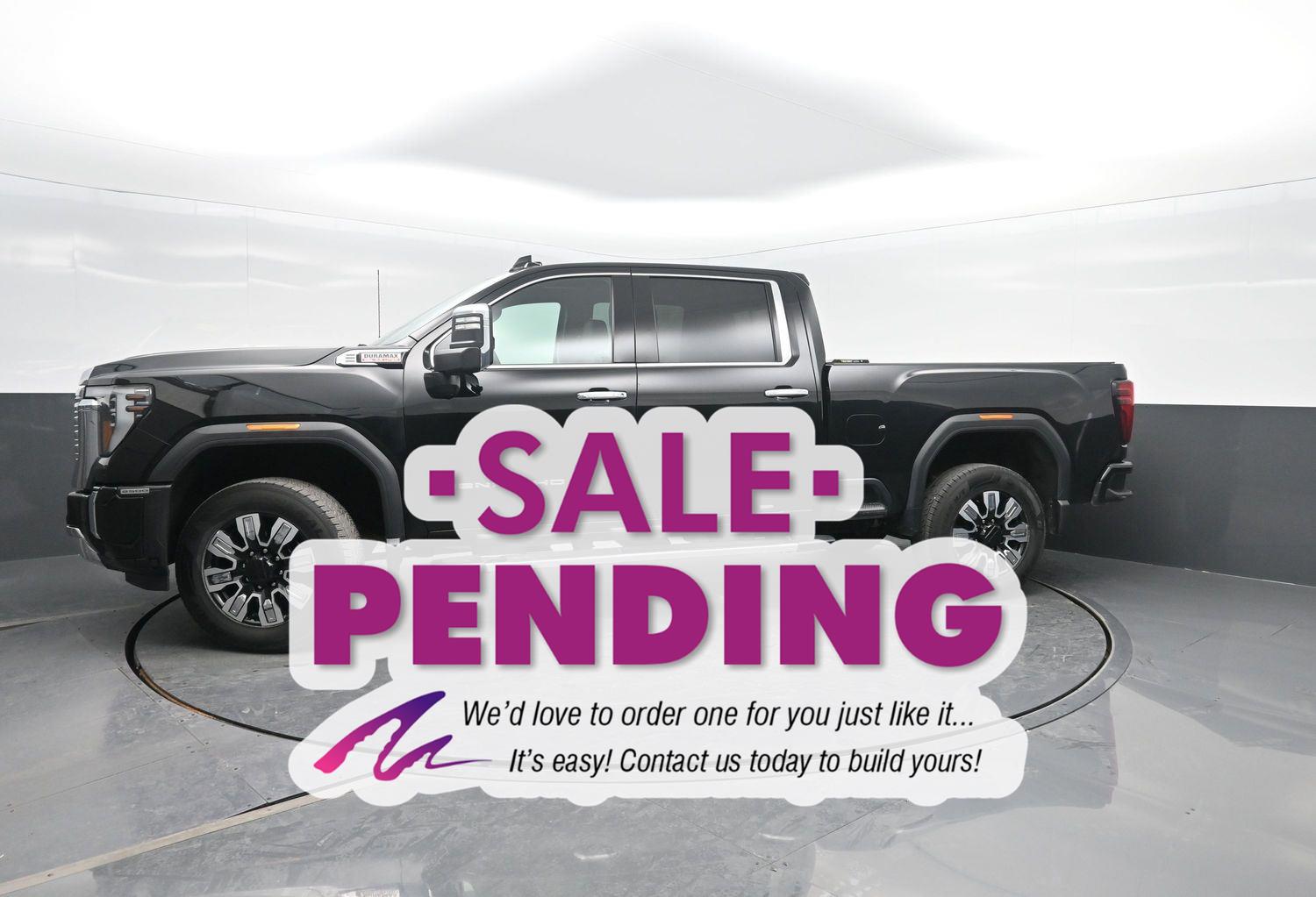 Onyx Black 2024 GMC Sierra 2500HD Pickup Truck Four-Wheel Drive Automatic