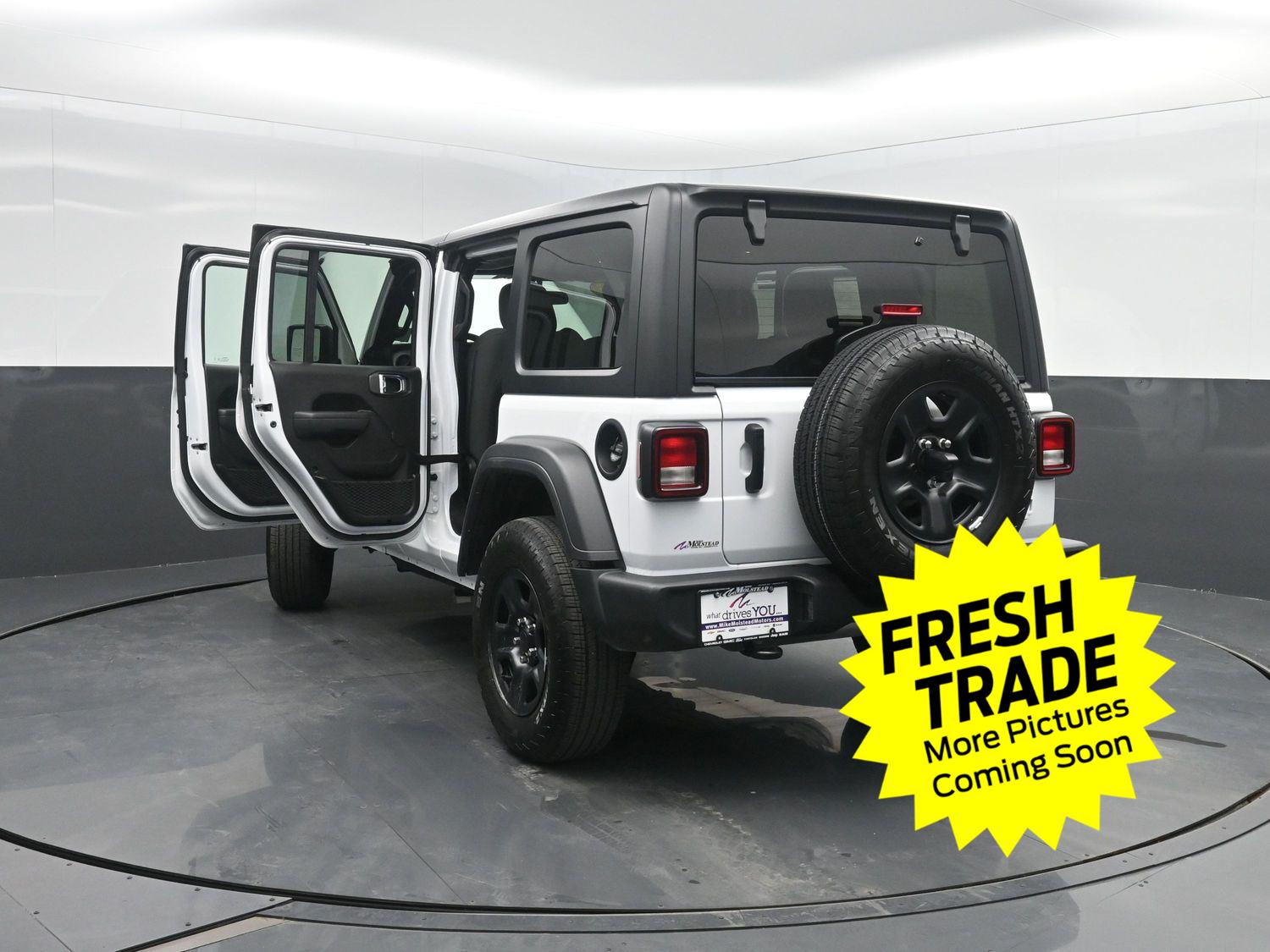 Used 2025 Bright White Clearcoat Jeep Sport image 41