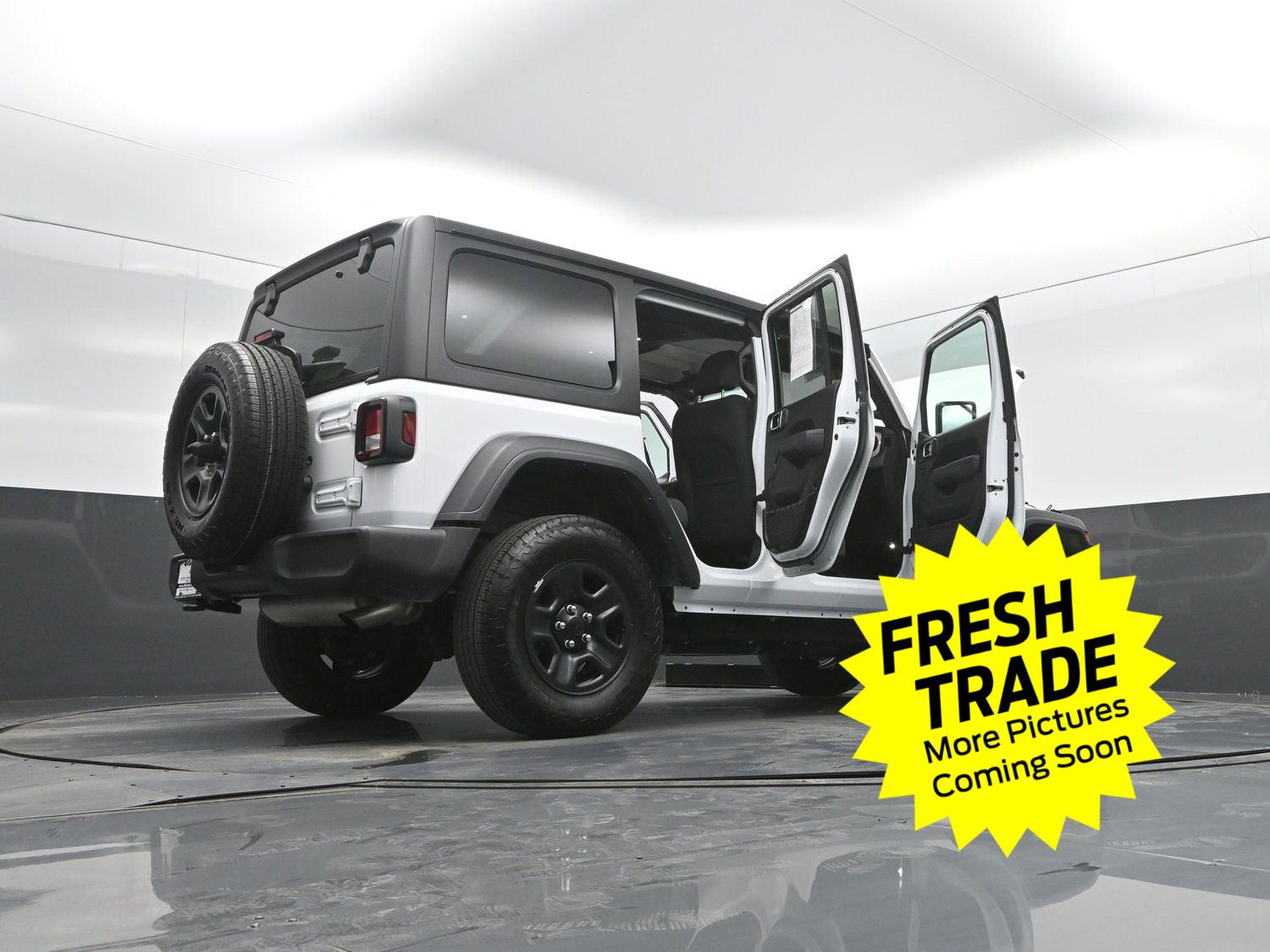 Used 2025 Bright White Clearcoat Jeep Sport image 44