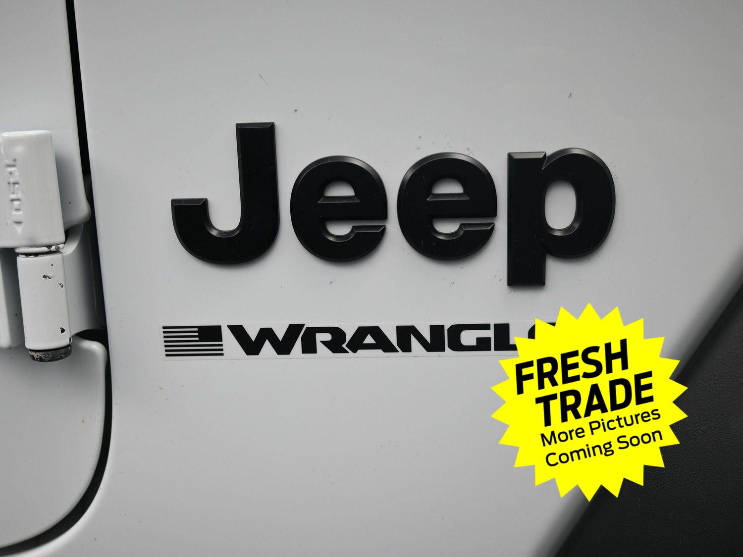 Used 2025 Bright White Clearcoat Jeep Sport image 7