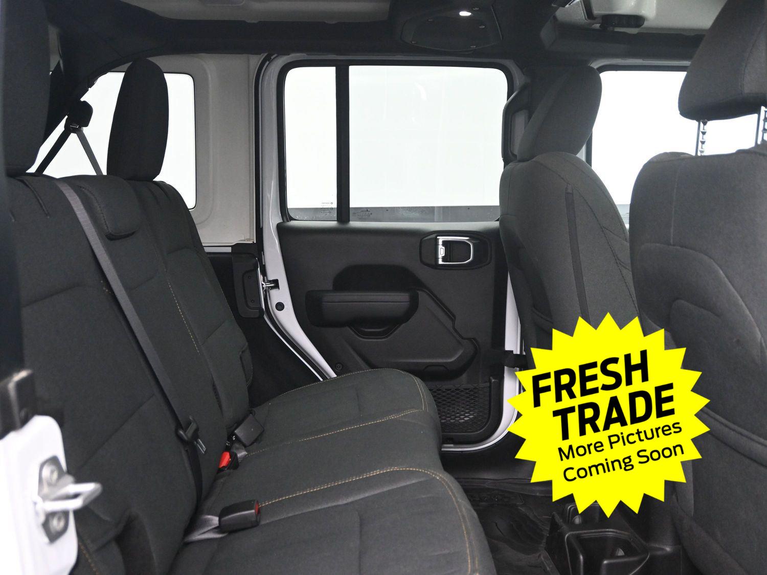 Used 2025 Bright White Clearcoat Jeep Sport image 12