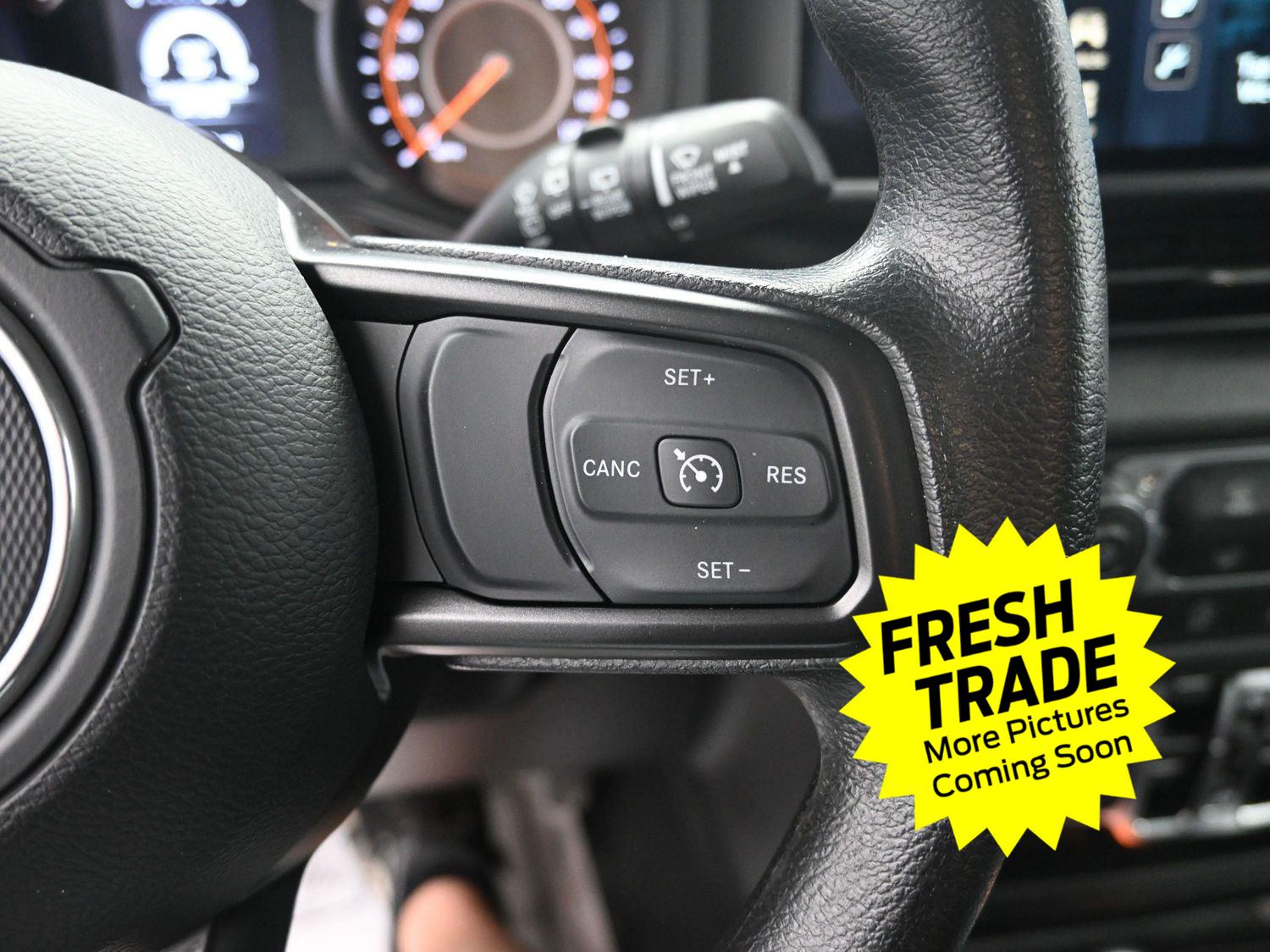 Used 2025 Bright White Clearcoat Jeep Sport image 20