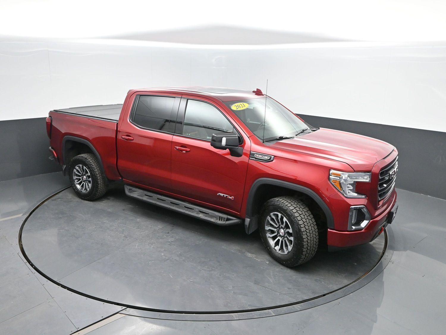 Used 2021 Cayenne Red Tintcoat GMC AT4 image 46