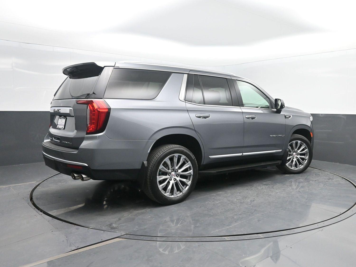 Used 2021 Satin Steel Metallic GMC Denali image 2