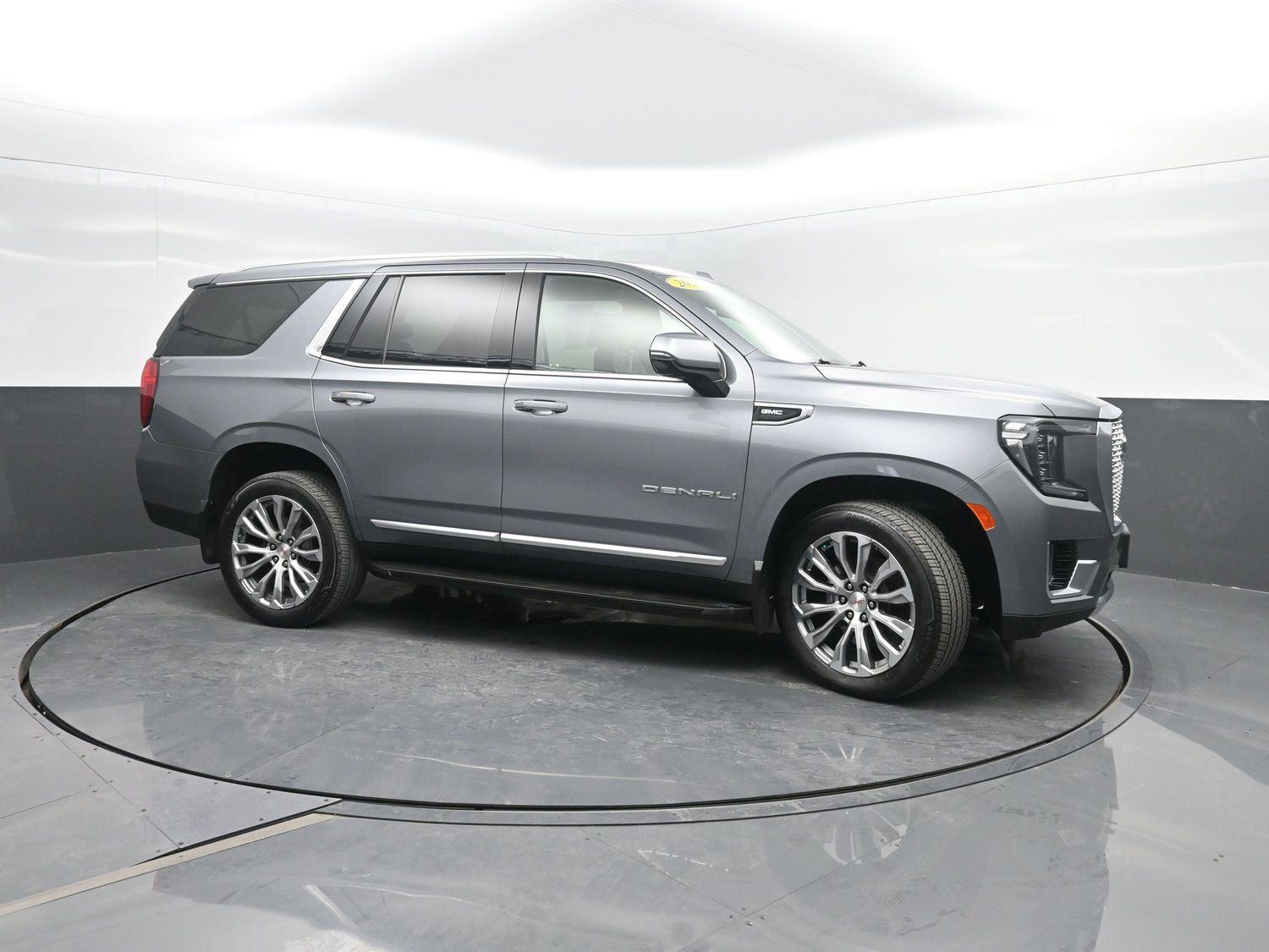 Used 2021 Satin Steel Metallic GMC Denali image 3
