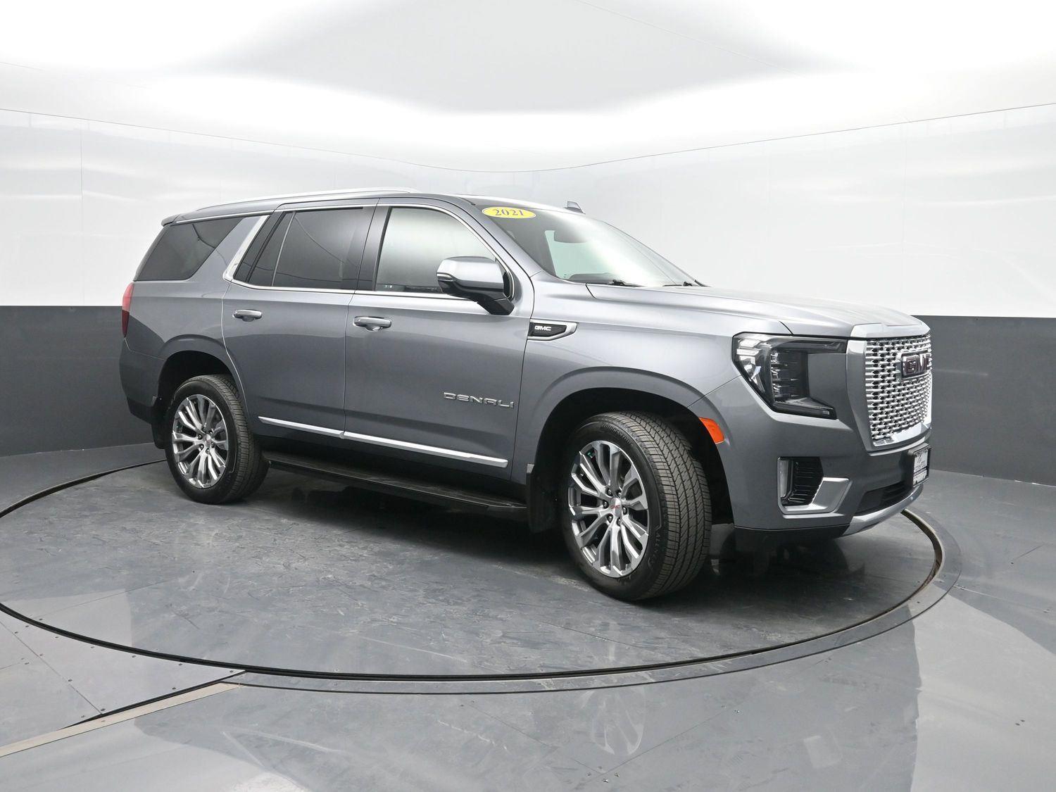 Used 2021 Satin Steel Metallic GMC Denali image 4