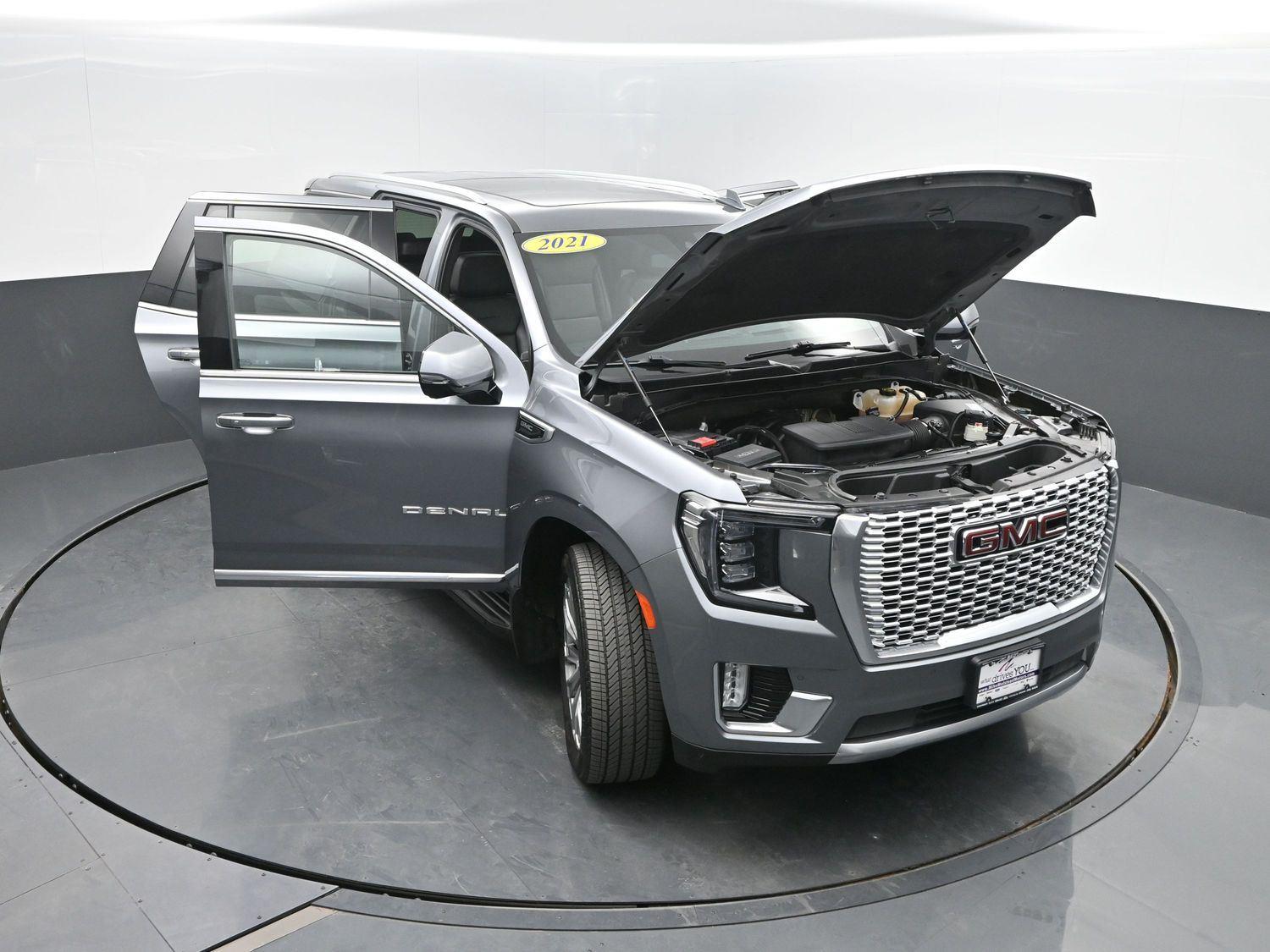 Used 2021 Satin Steel Metallic GMC Denali image 53
