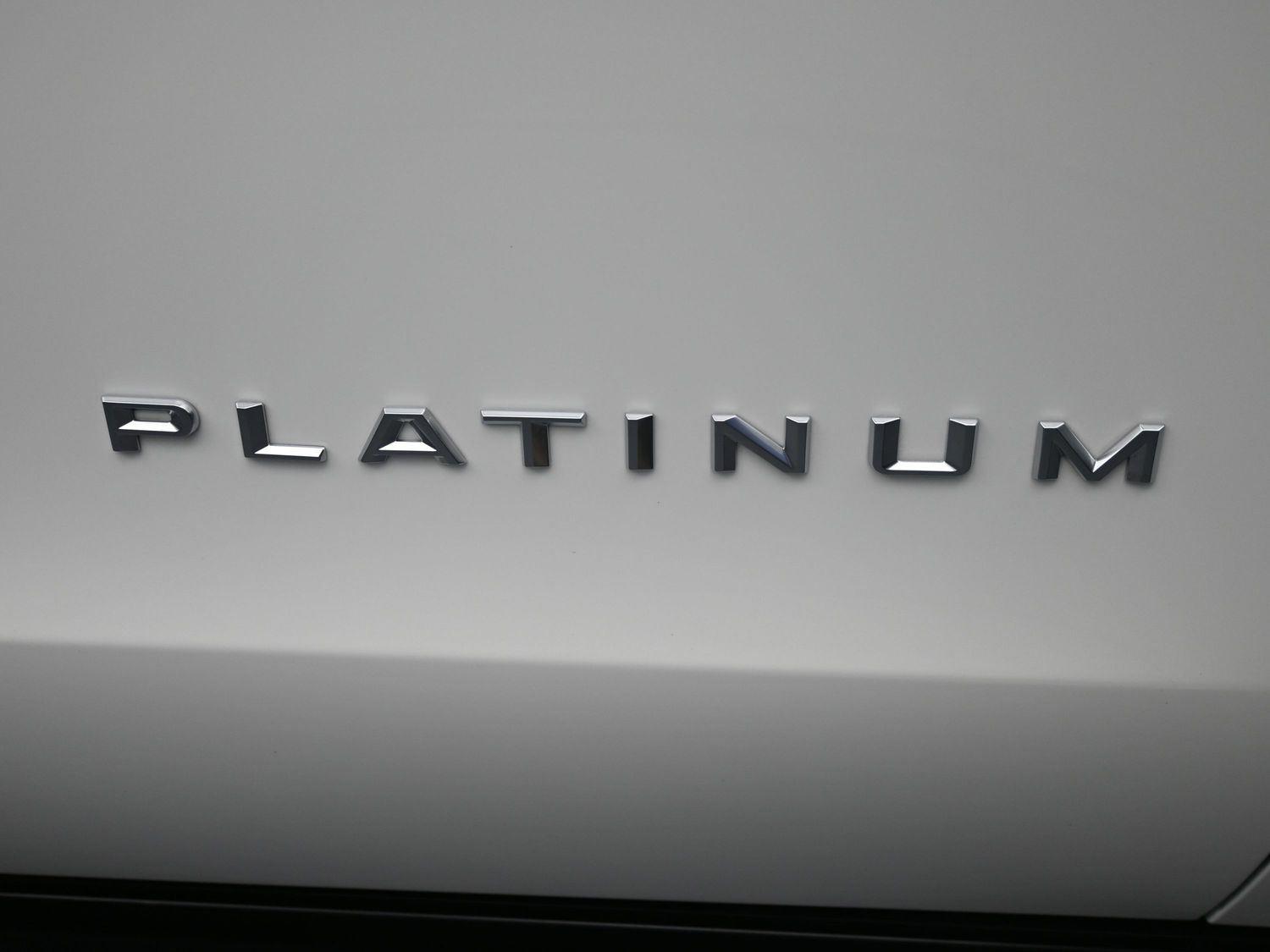 Used 2025 Star White Metallic Tri-Coat Ford Platinum image 6