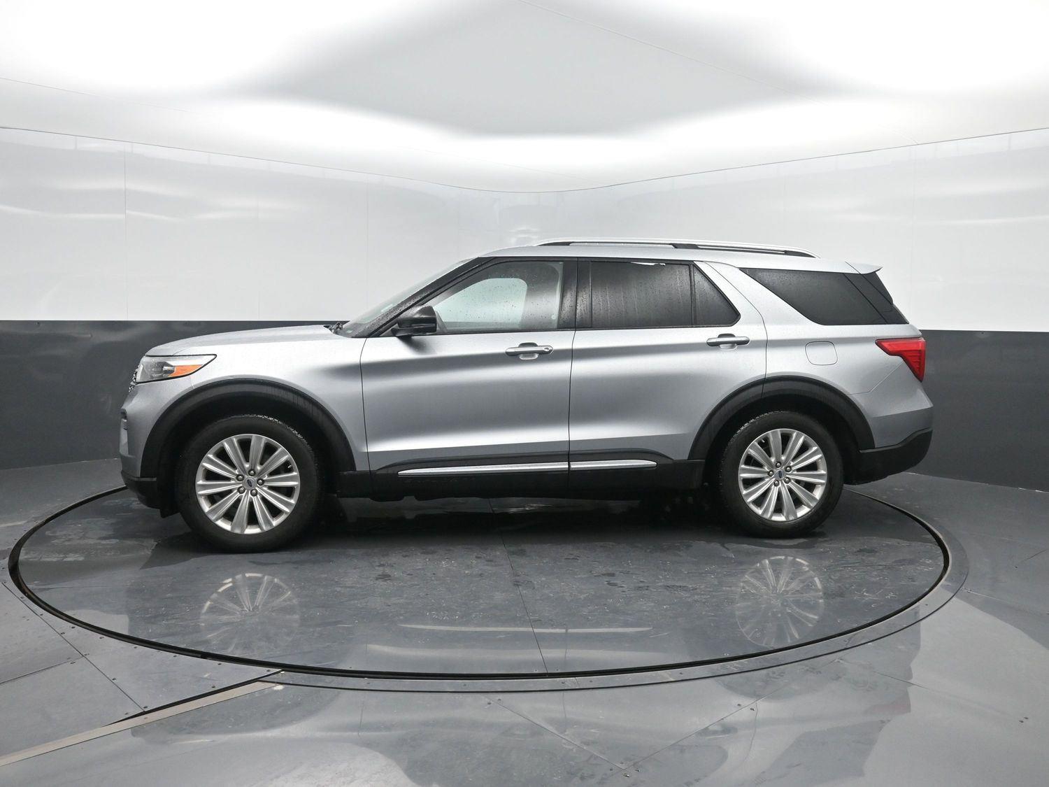Iconic Silver 2020 Ford Explorer Limited AWD SUV / Crossover All-Wheel Drive Automatic