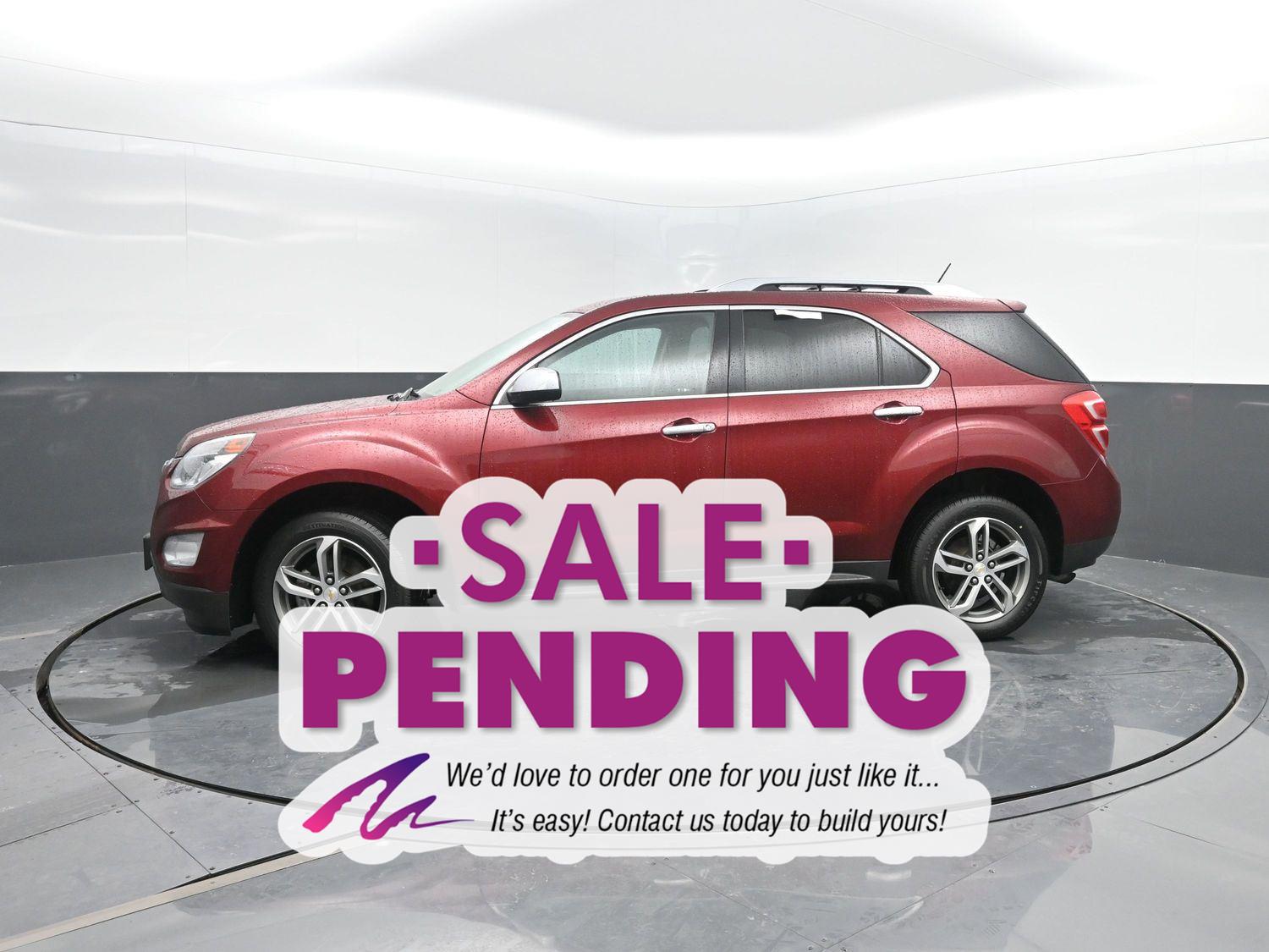 Siren Red Tintcoat 2017 Chevrolet Equinox Premier FWD SUV / Crossover Front-Wheel Drive 6-Speed Automatic Overdrive