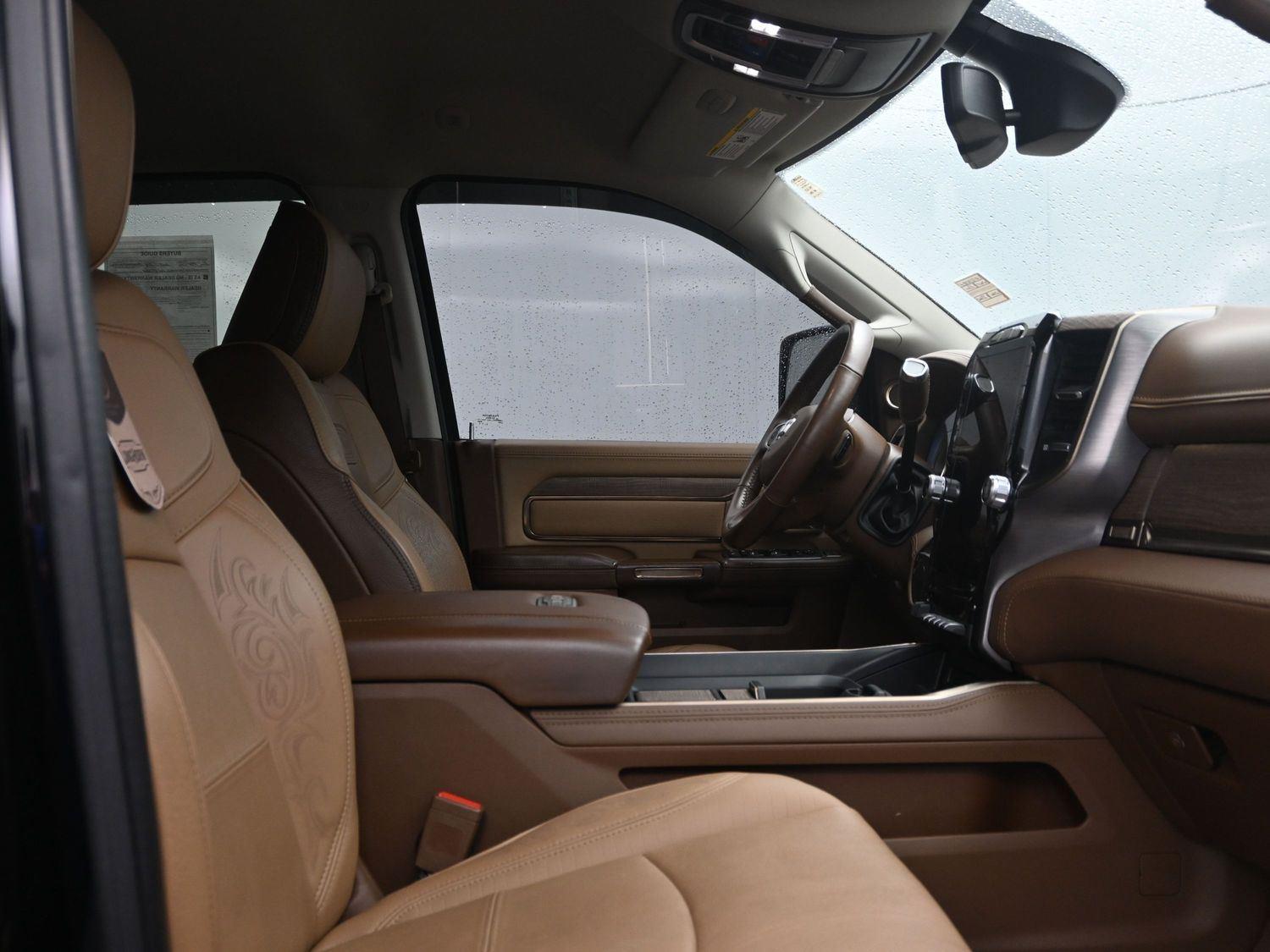 Used 2023 Diamond Black Crystal Pearlcoat Ram Longhorn image 13