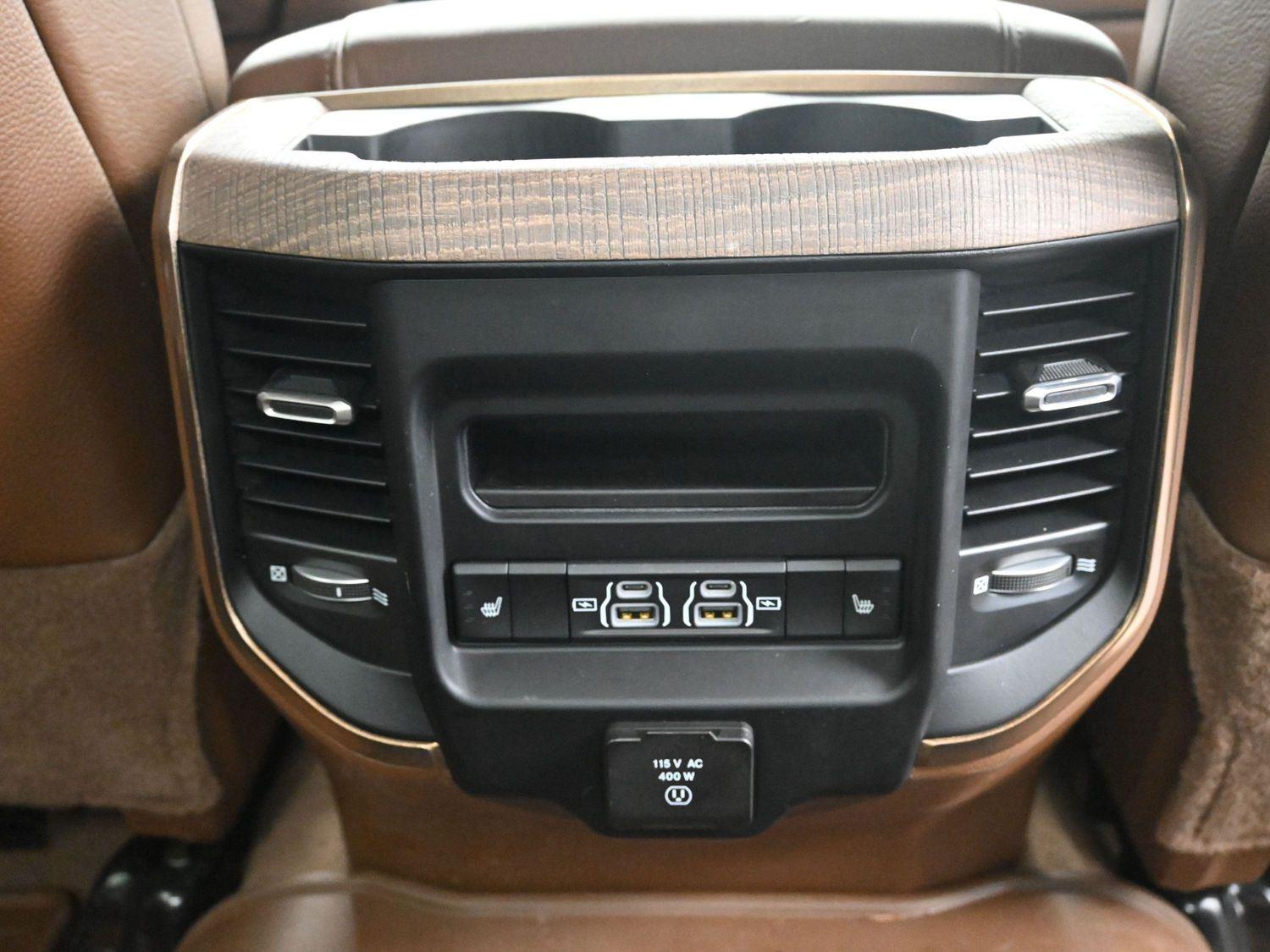 Used 2023 Diamond Black Crystal Pearlcoat Ram Longhorn image 17