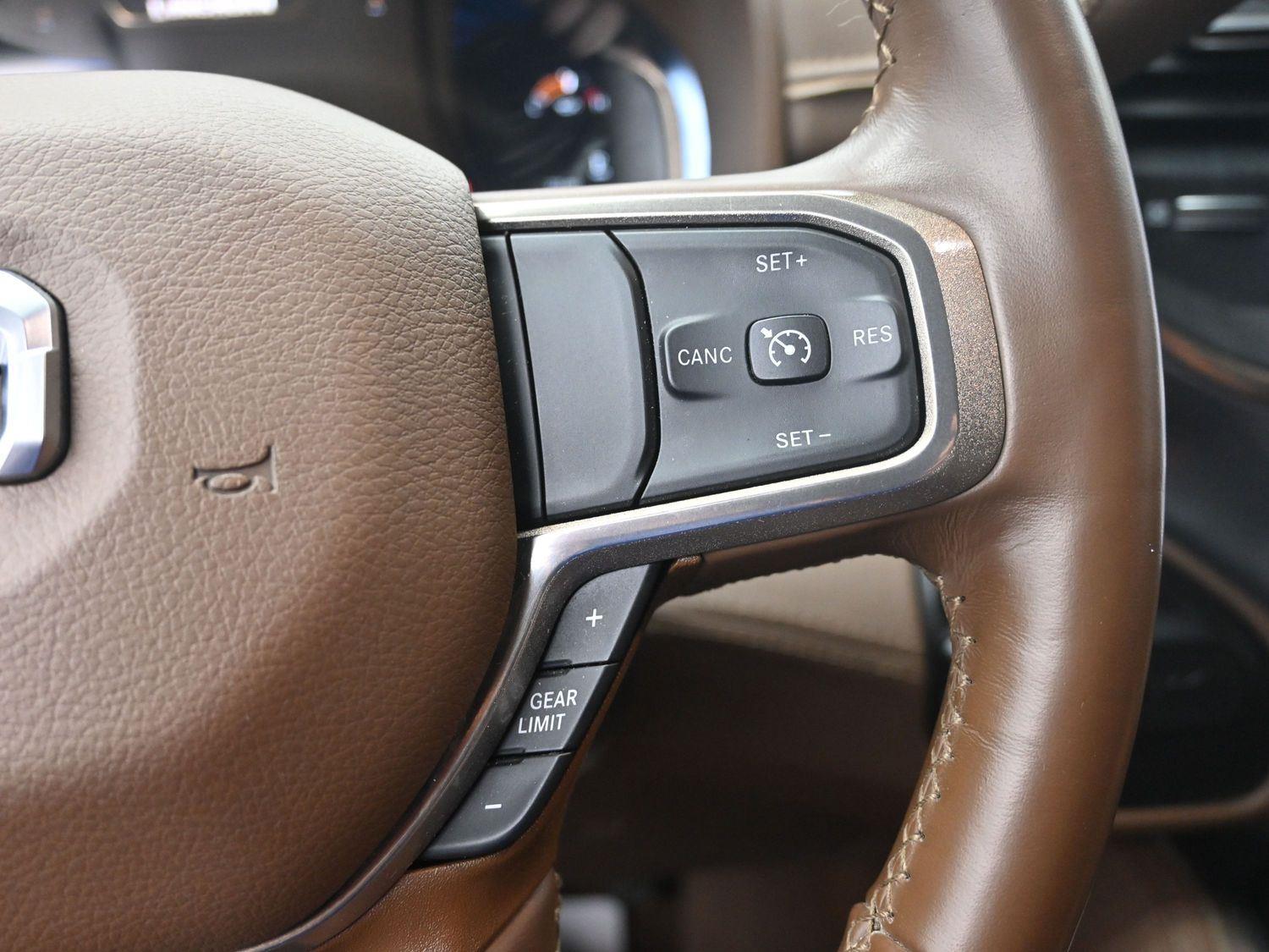 Used 2023 Diamond Black Crystal Pearlcoat Ram Longhorn image 29