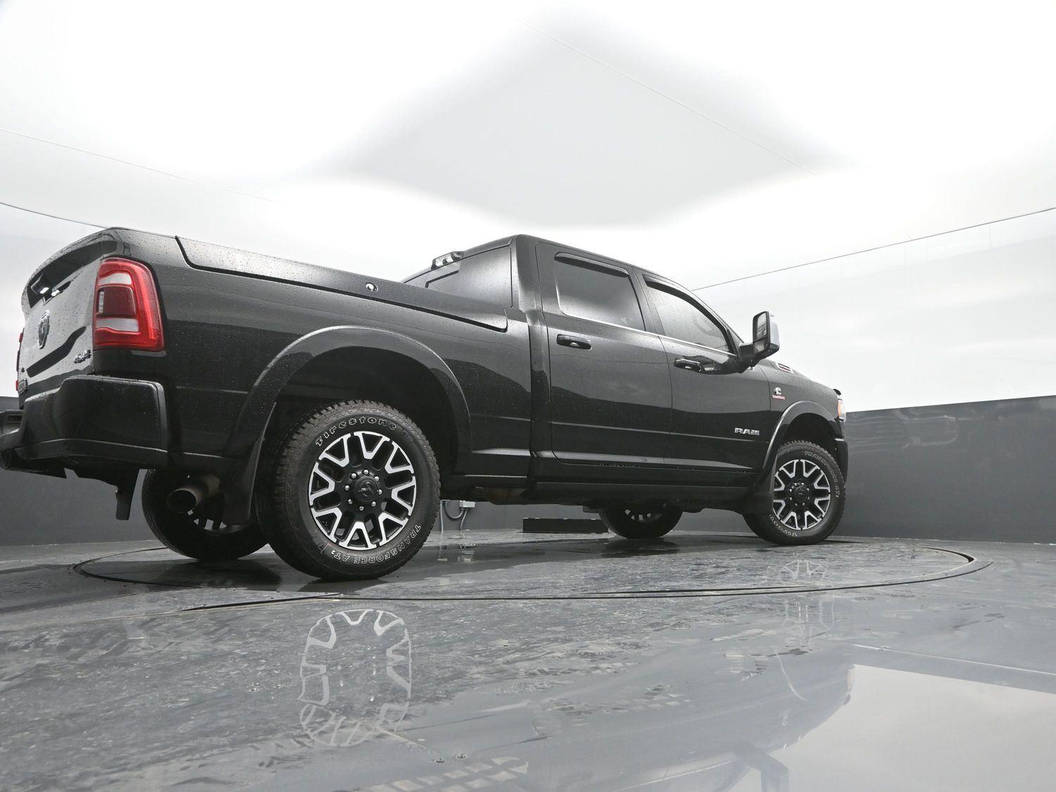 Used 2023 Diamond Black Crystal Pearlcoat Ram Longhorn image 41